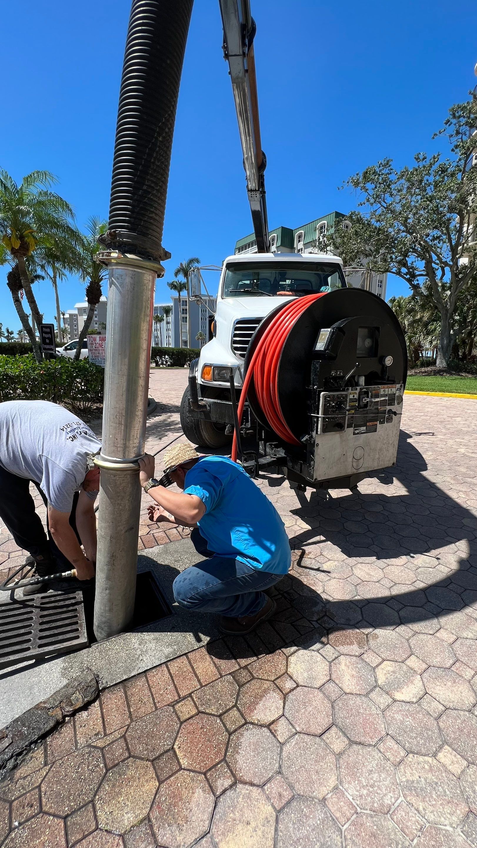Condo Storm Water System Maintenance by APS Power & Water