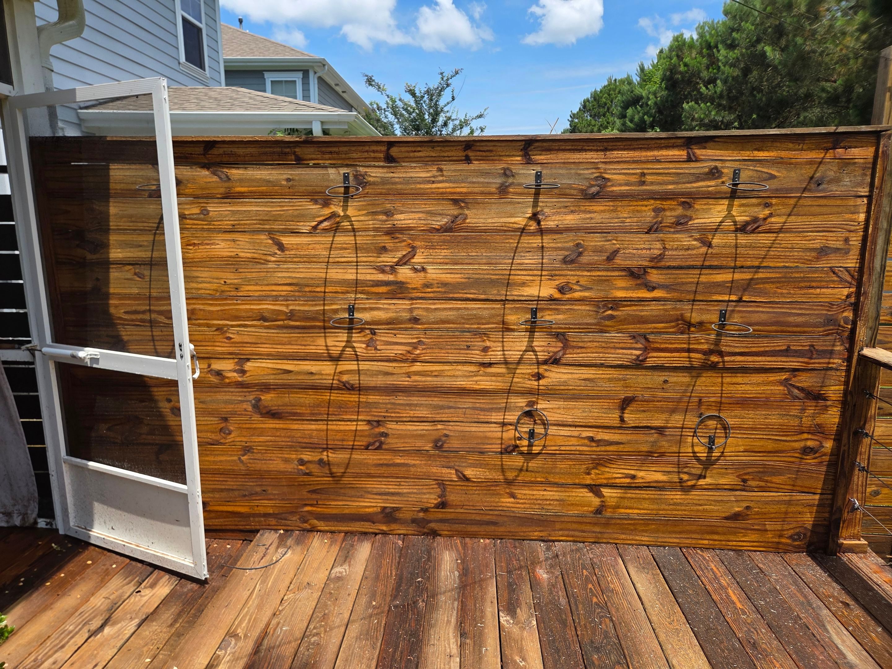 Fence using Wood Sealant by DuraSeal