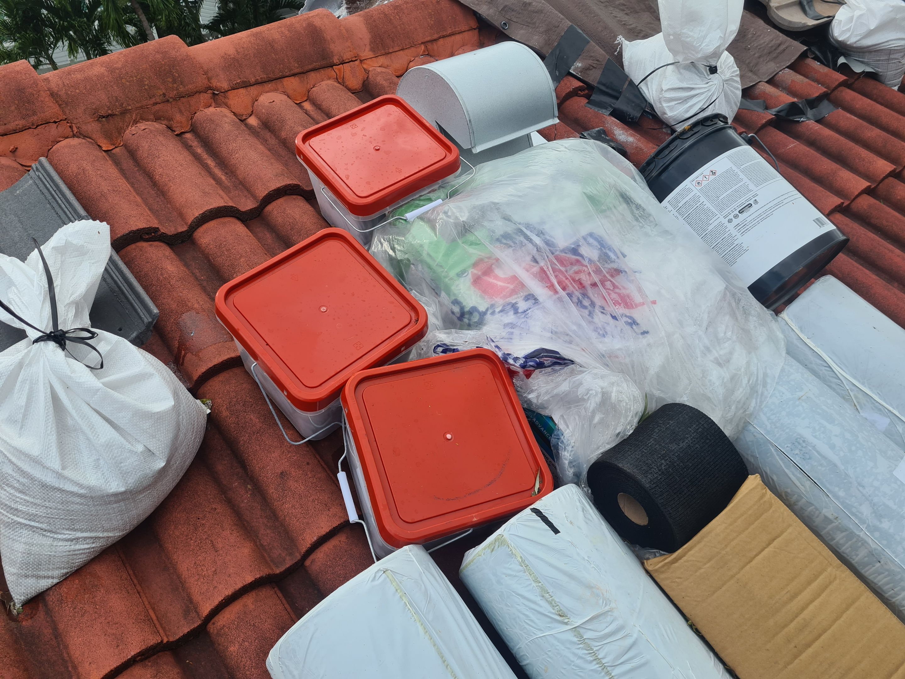 Residential Roofing Installation using 1" Nail strip metal roof by BLUES BROTHERS ROOFING
