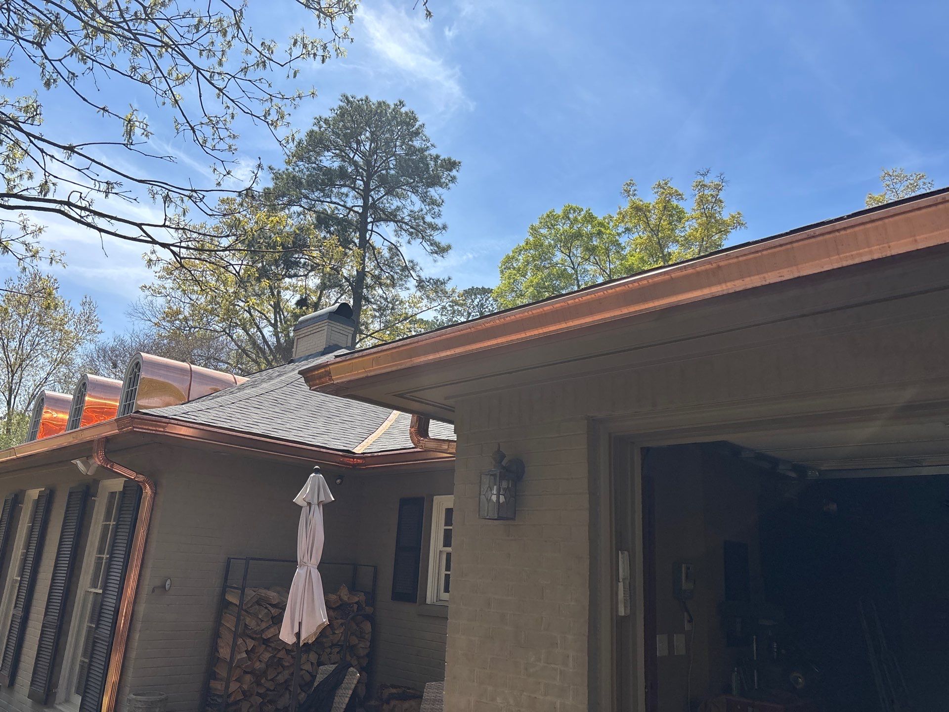 Onyx Black Shingle w/ Copper Upgrades by IAM Roofing LLC