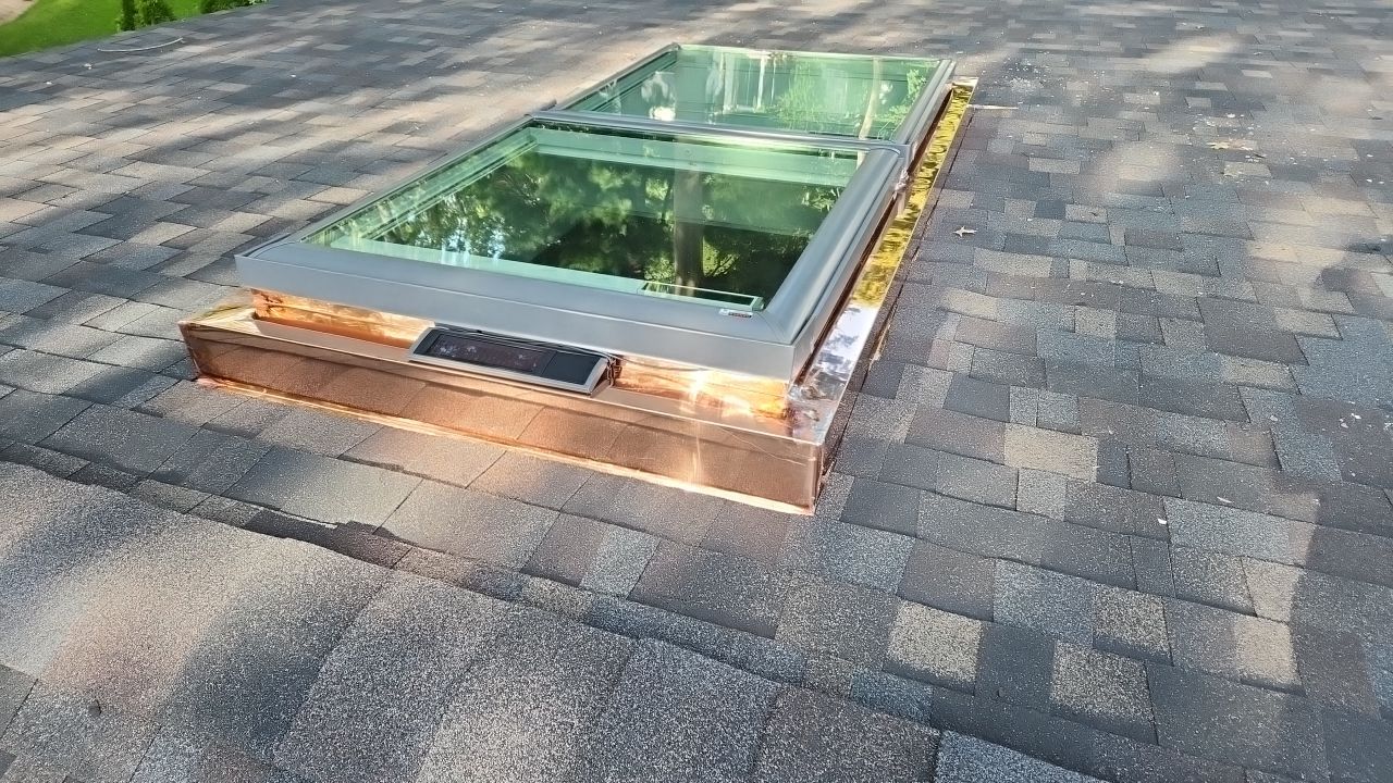 Residential Roofing Installation using Owens Corning TruDefinition Duration Designer - Black Sable by A Plus Exterior