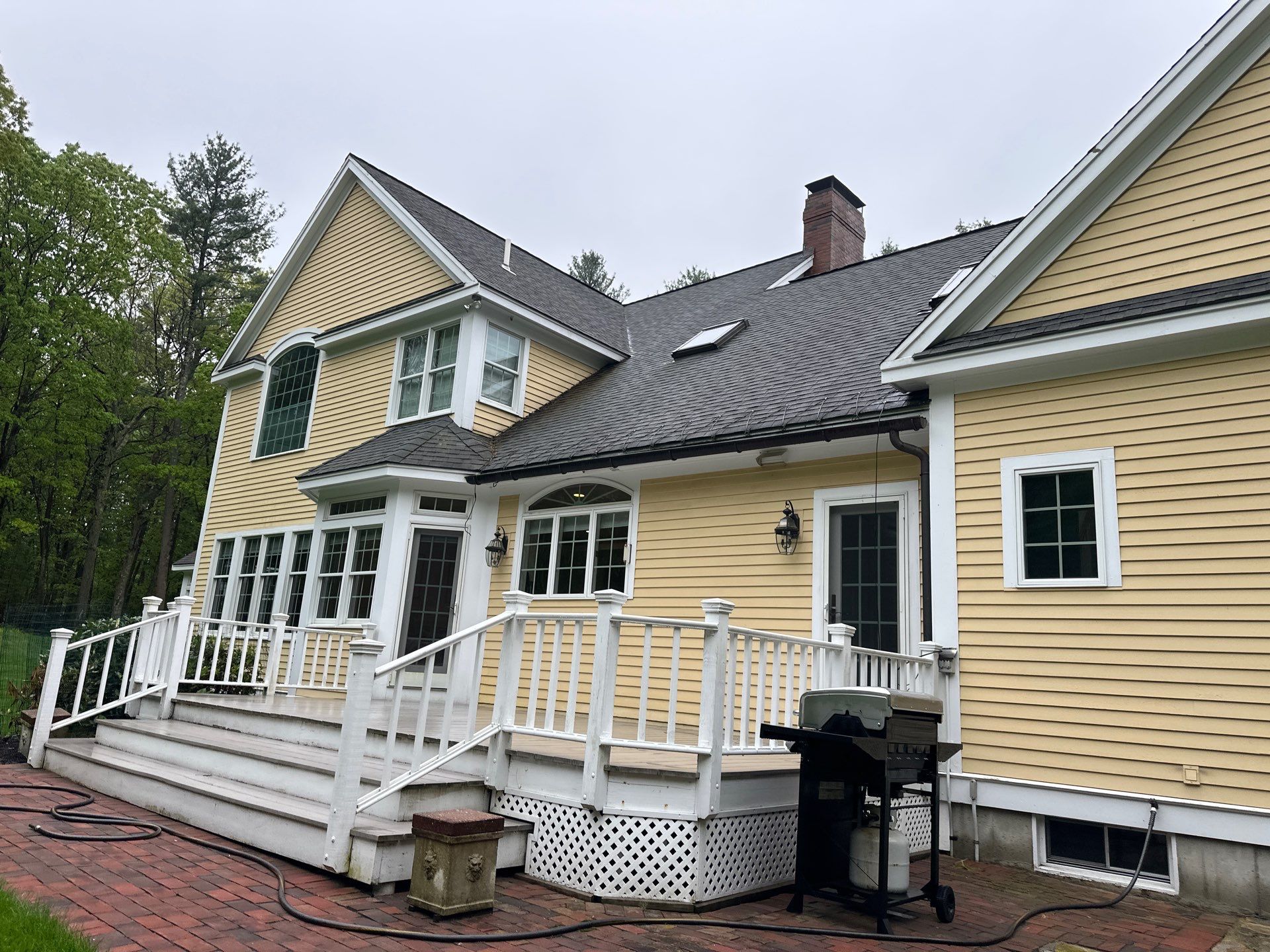 Roof Replacement with Owens Corning Shingles and Copper Flashing by Mighty Dog Roofing of Greater Middlesex County