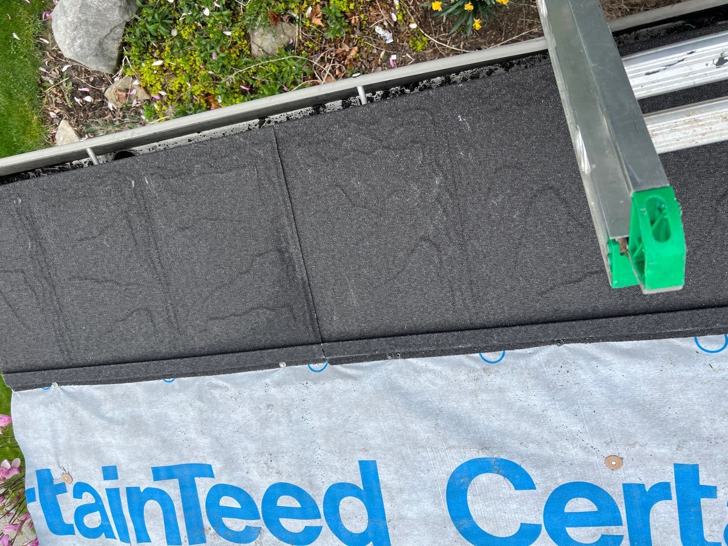 Residential Roofing Repair using Metstar Stone Coated Charcoal by Nitro Roofing and Construction