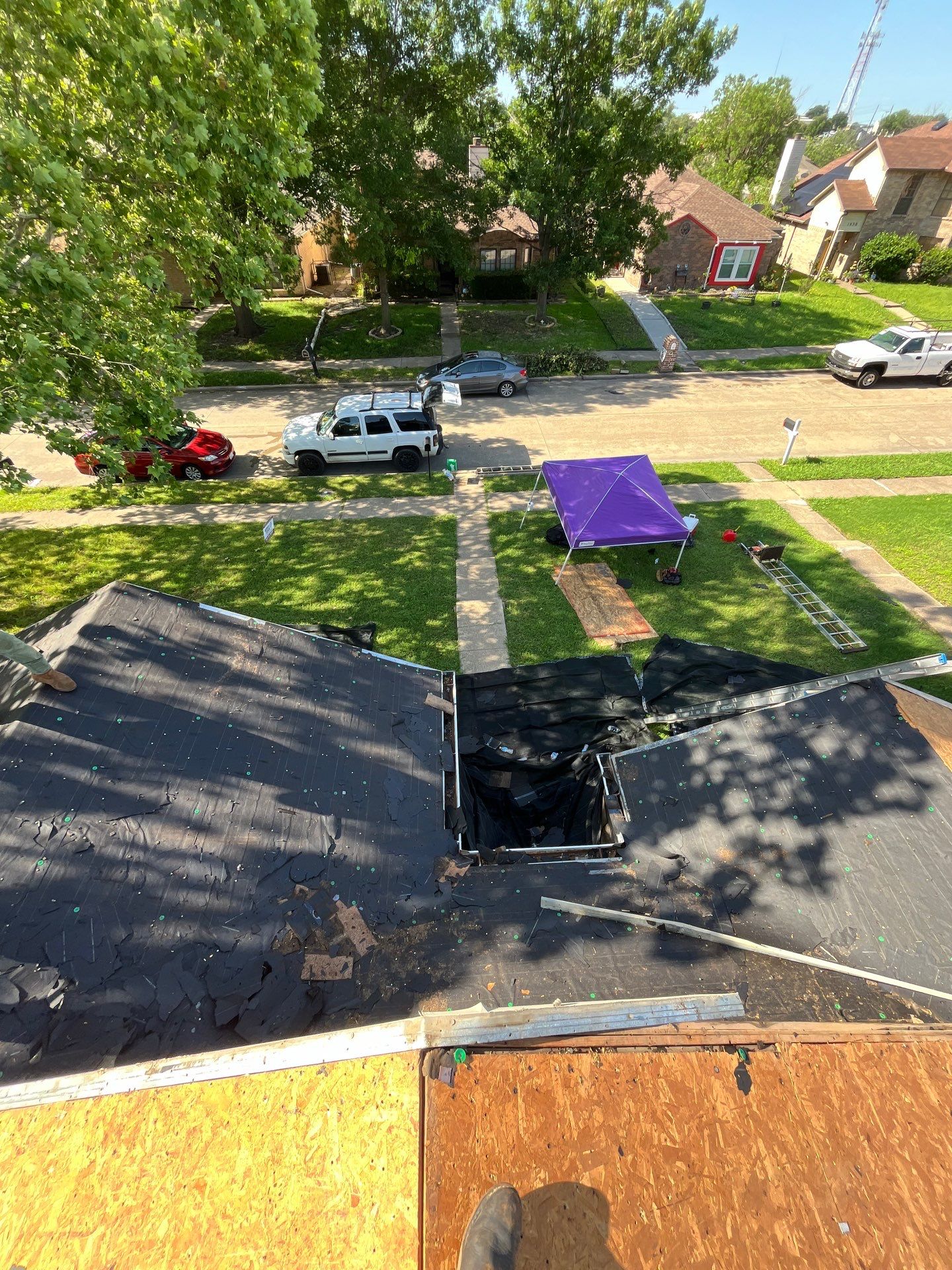 Storm Restoration Project by Berry Good Roofing 