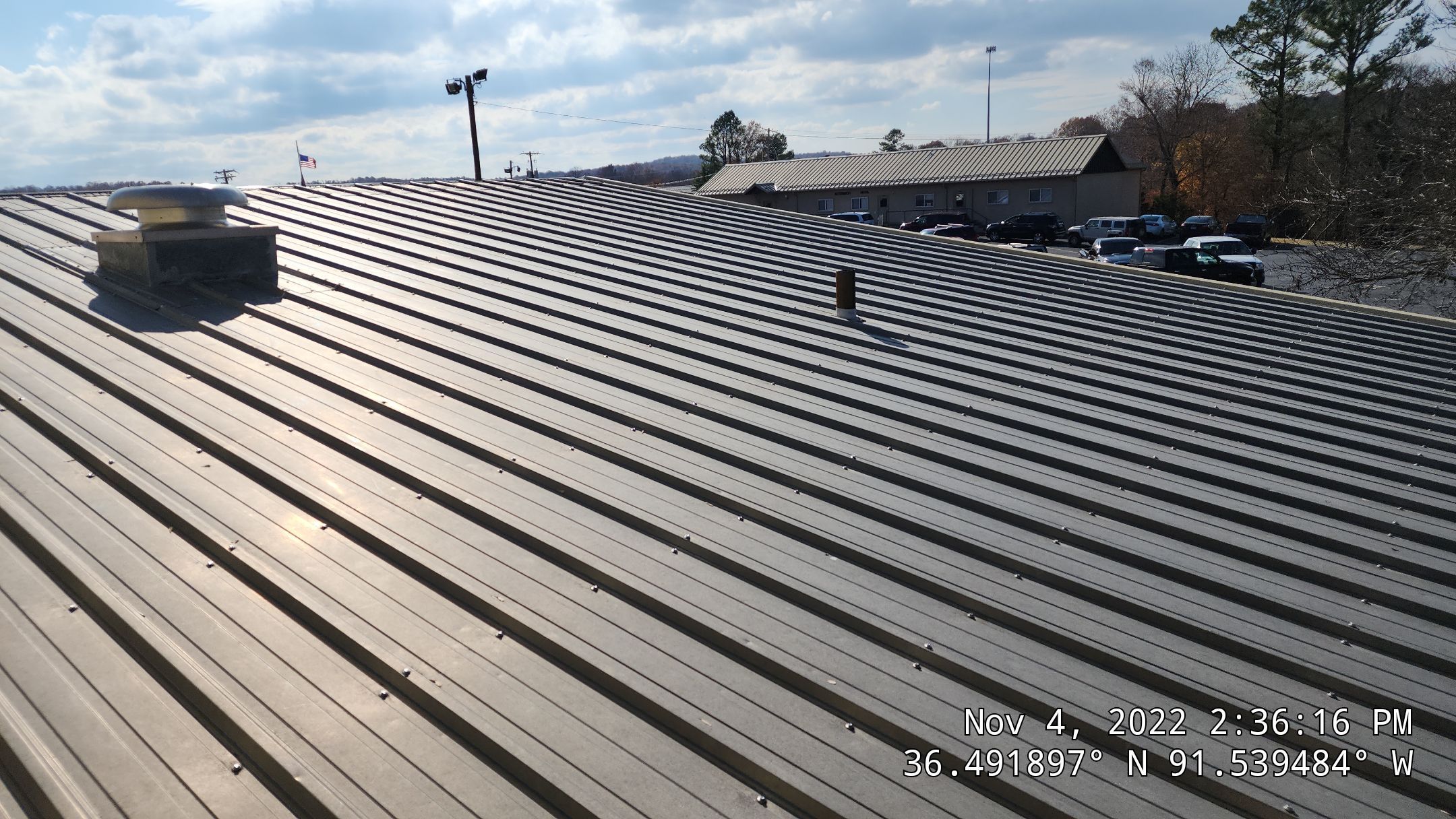 Mammoth Springs Gymnasium by Hostetler Roofing