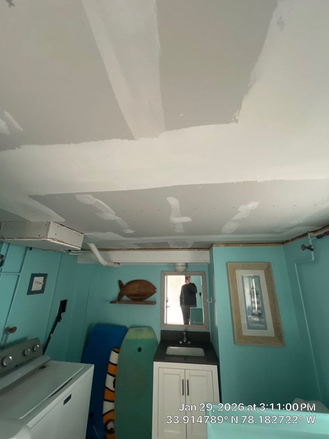 Ceiling Repair in Oak Island, NC by RGR Construction and Roofing, LLC