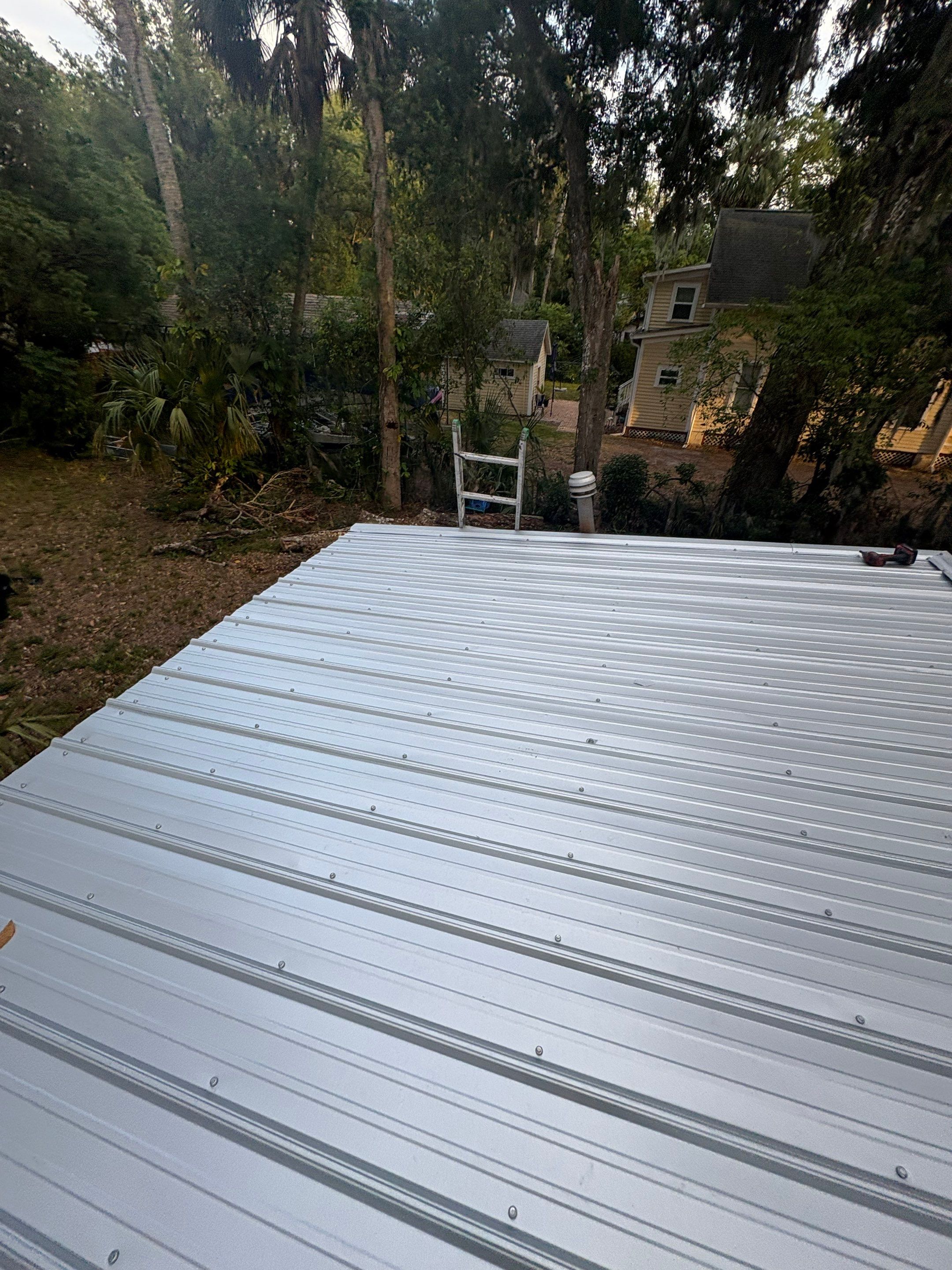 Metal Reroof Replacement Orange City  by Pinnacle Roofing Group