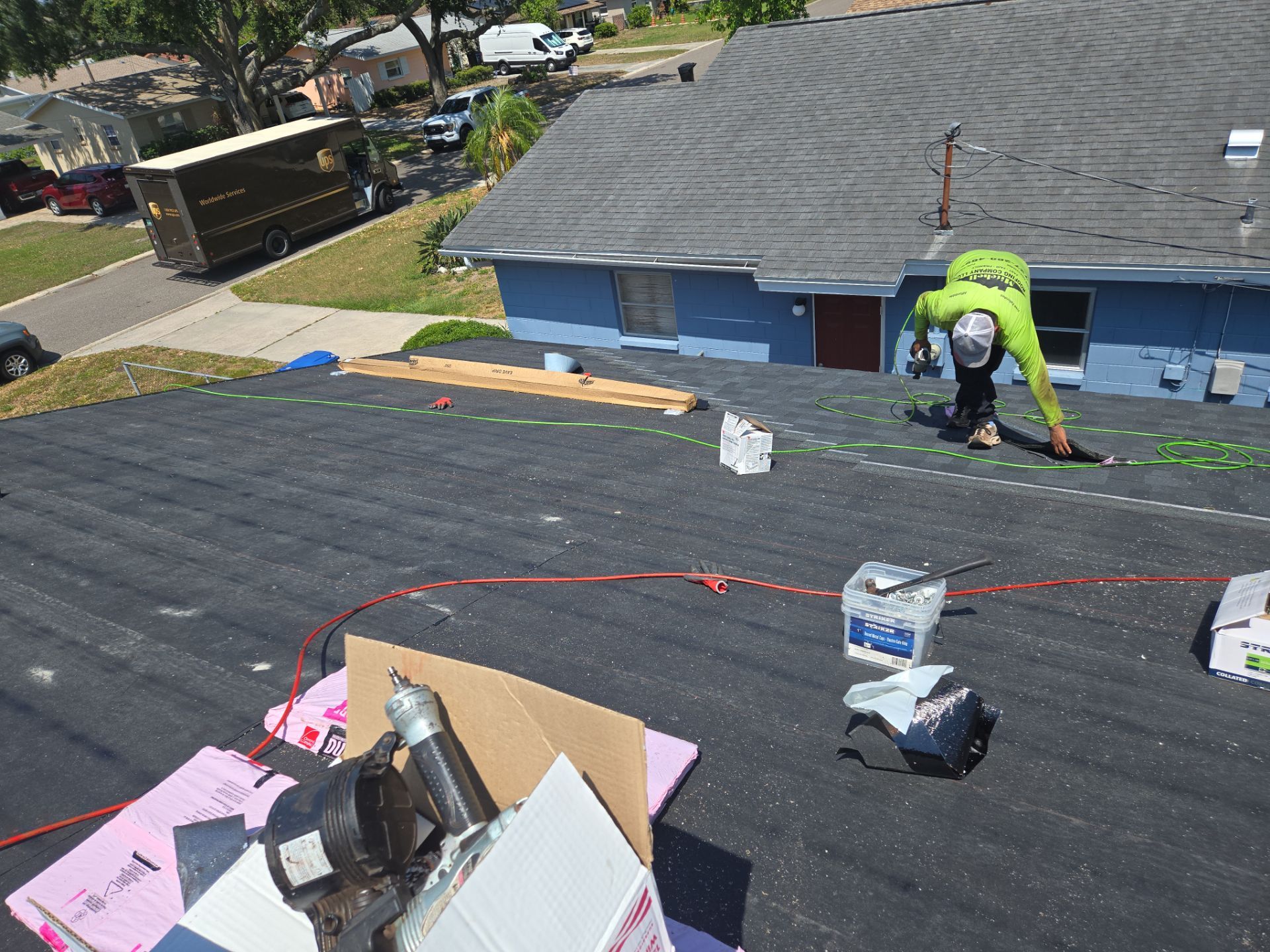 Project in St. Petersburg 33710 by Mitchell Roofing Company LLC 