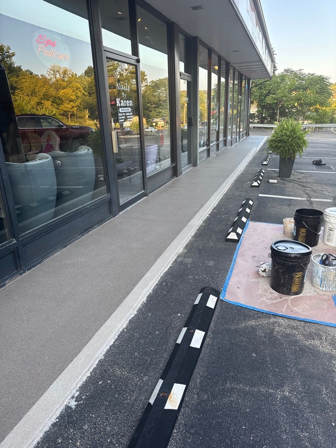Sidewalk Project in McMurray by Floors in a Day, Inc