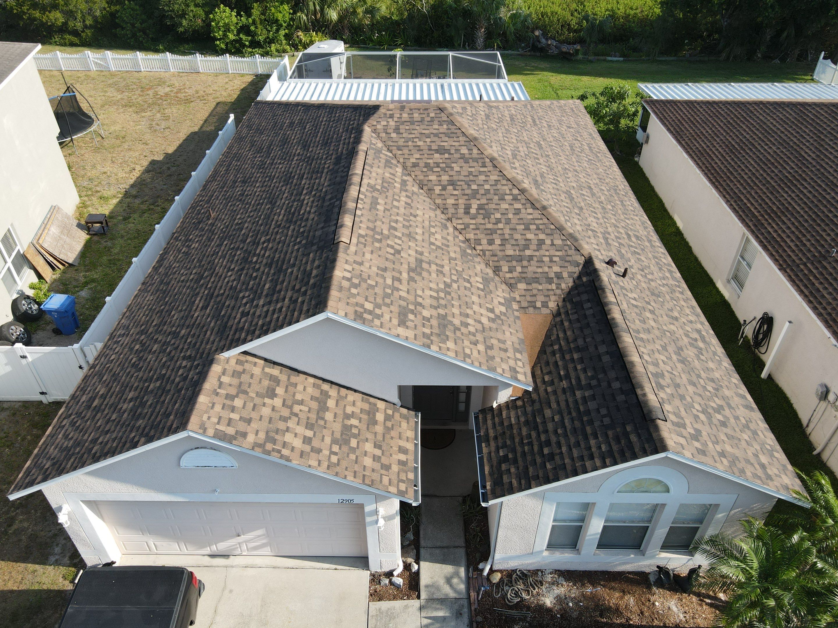 Roof Replacement in Gibsonton, FL. by Steadfast Roofing