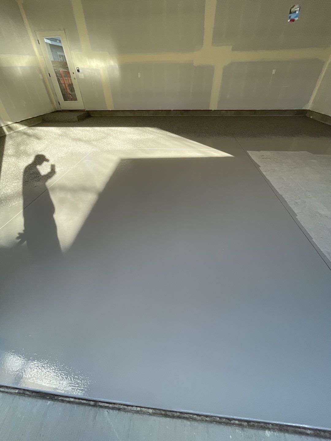 Garage Transformation using Silver Creek by Croc Coatings, LLC