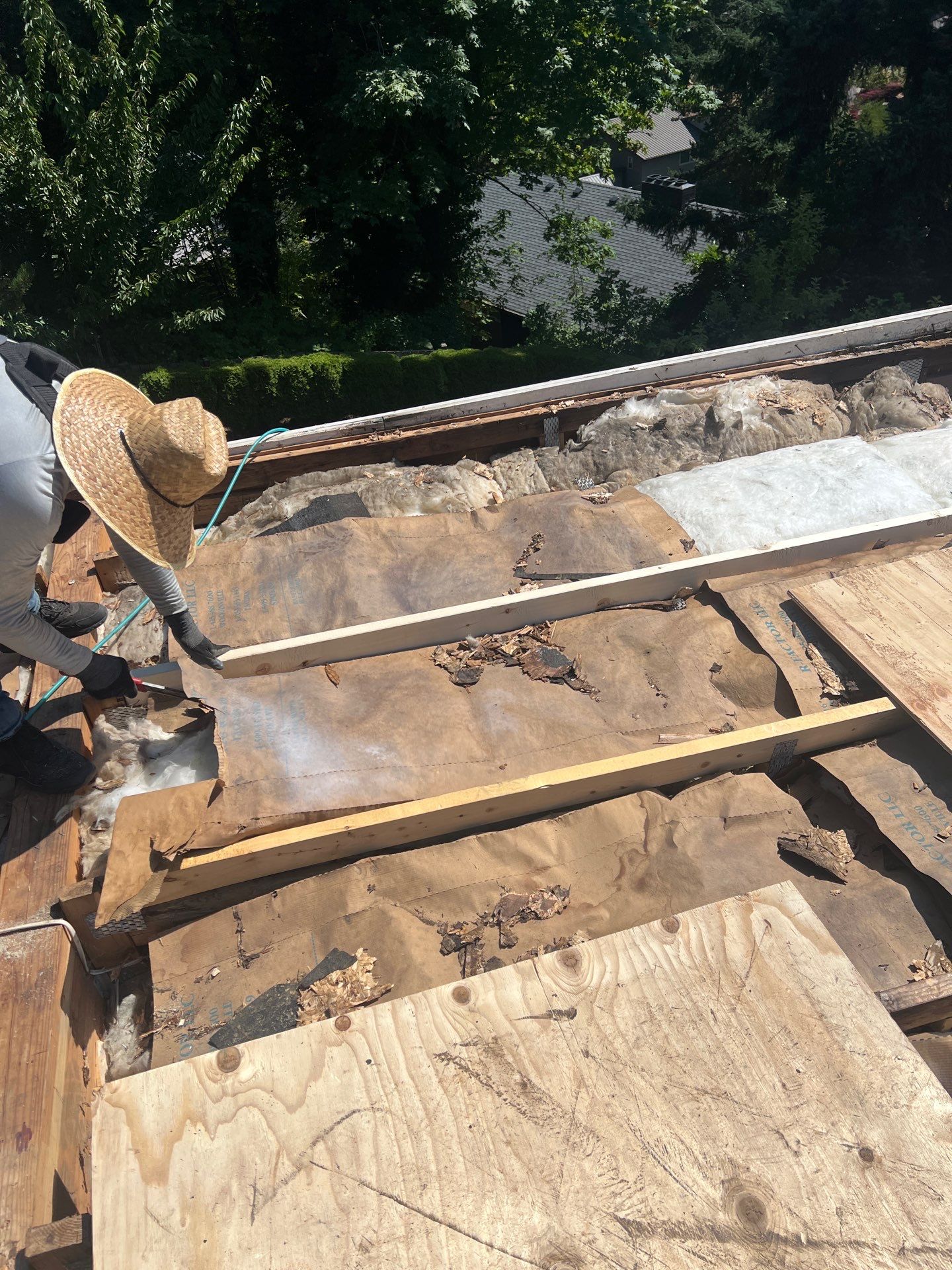 Residential Roofing Installation using GAF UHDZ Shingles by Roofing Formula LLC