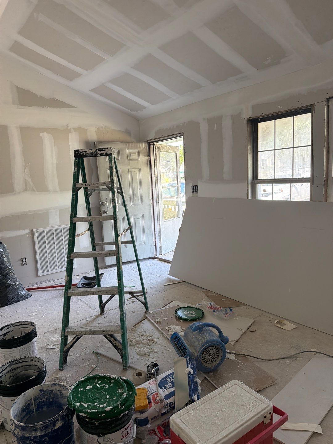 Interior repair by fire damage by Just Brilliant Restoration JBR