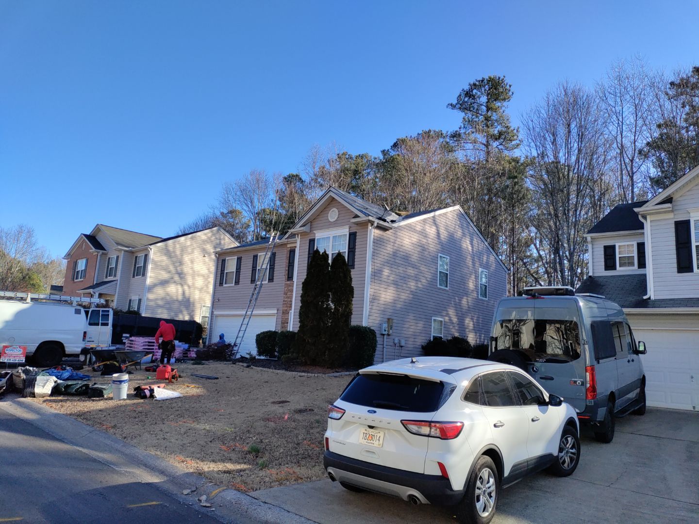 Residential Roofing Installation using Owens Corning by Inspector Roofing and Restoration