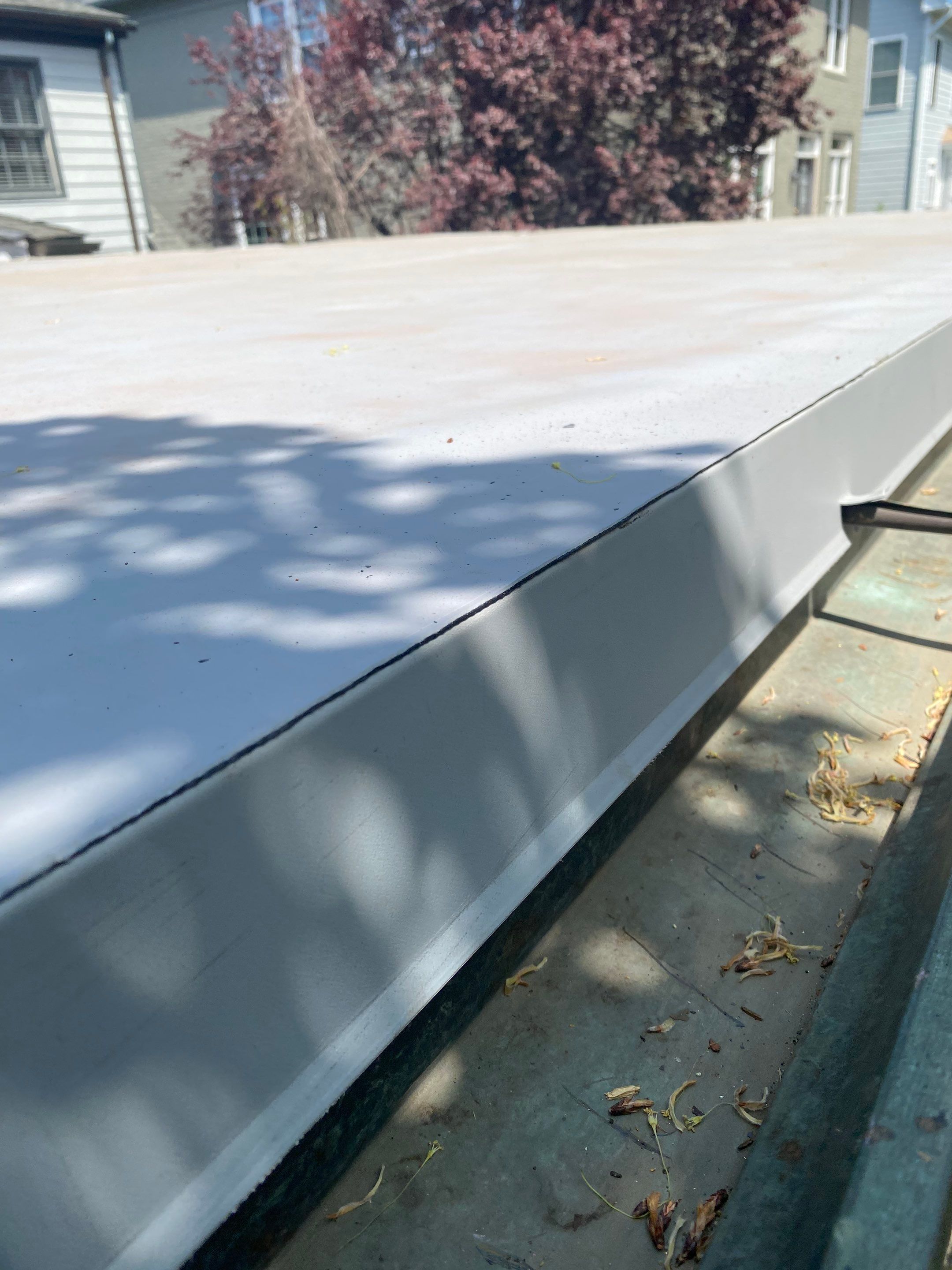 Arlington: Buckingham Slate and Carlisle Syntec TPO Roof by RM Banning, Inc.