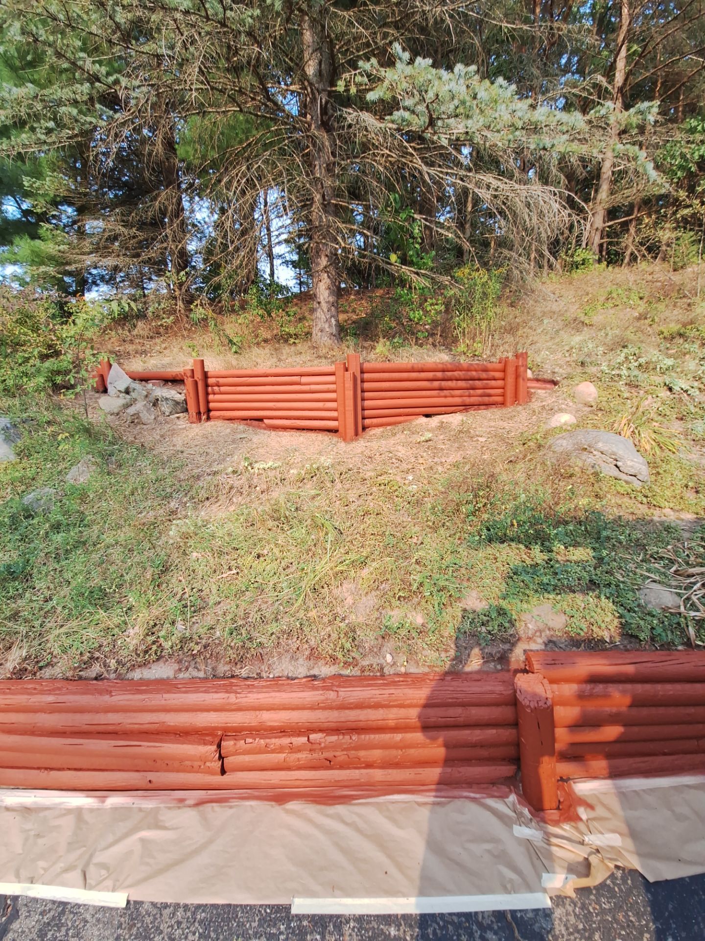 Color update with exterior staining and painting by Gordon Painting