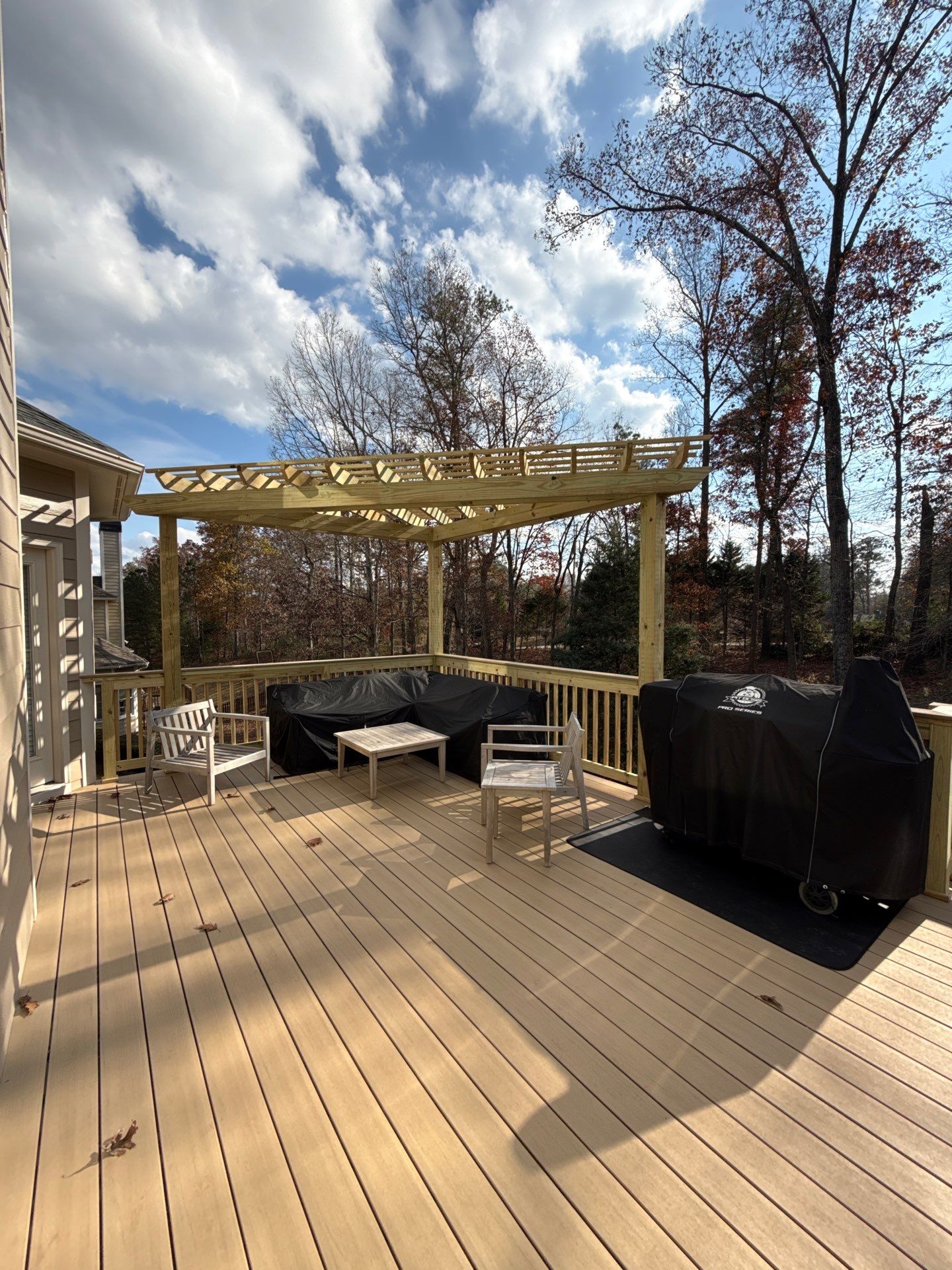 Deck replacement  by Swift Home Renovations 