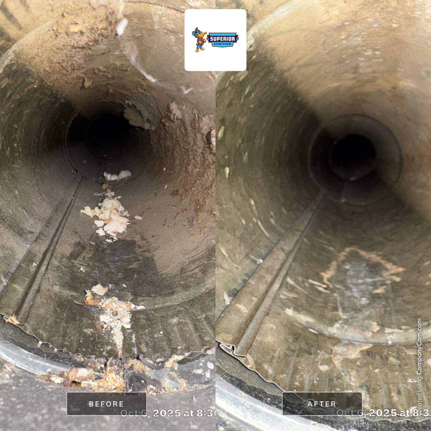 Air Duct Cleaning With a Vacuum Truck in Fombell, PA by Superior Air Duct Cleaning