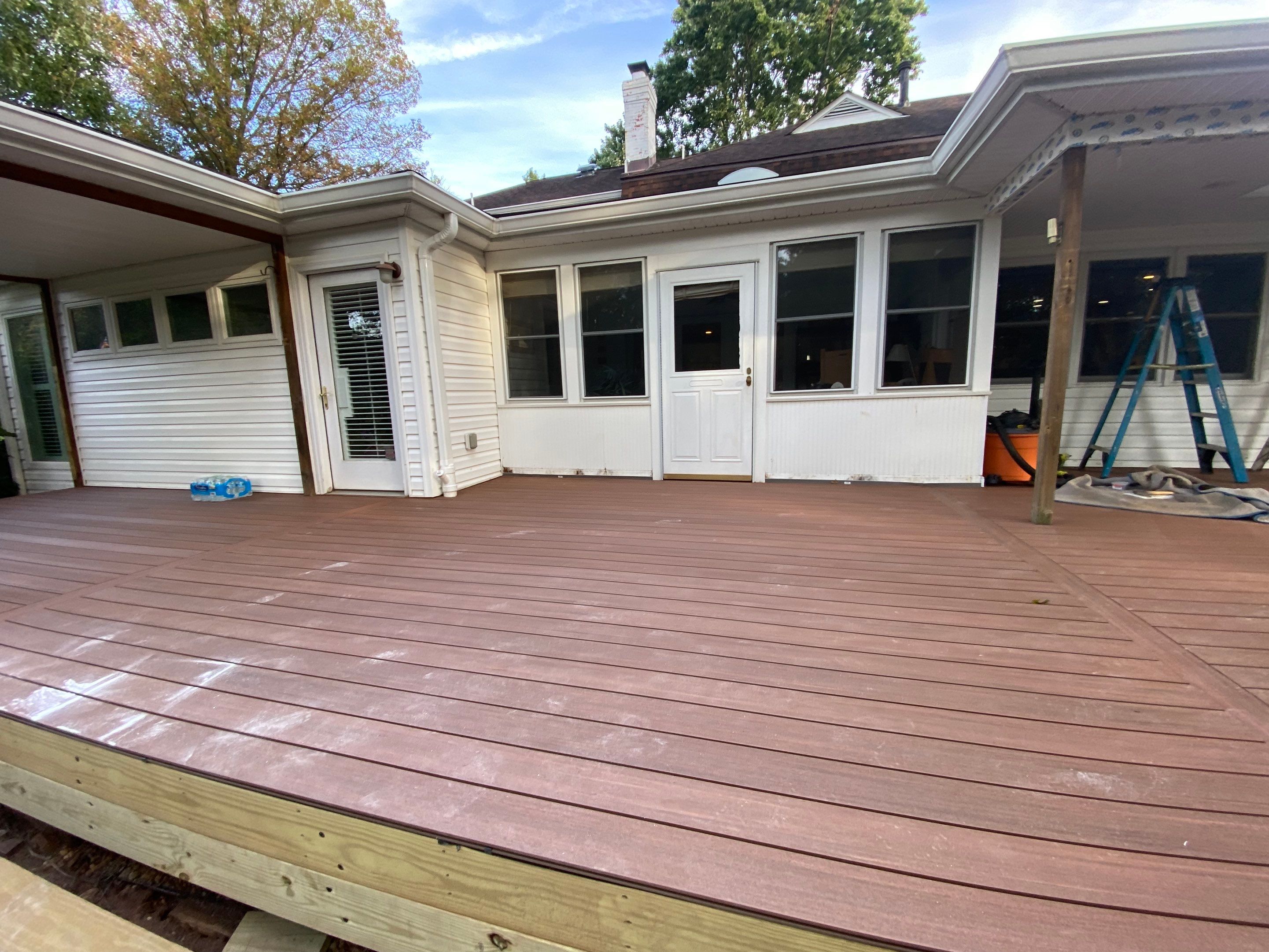 Deck Transformation using Timbertech & Azek by The Smet Companies, LLC