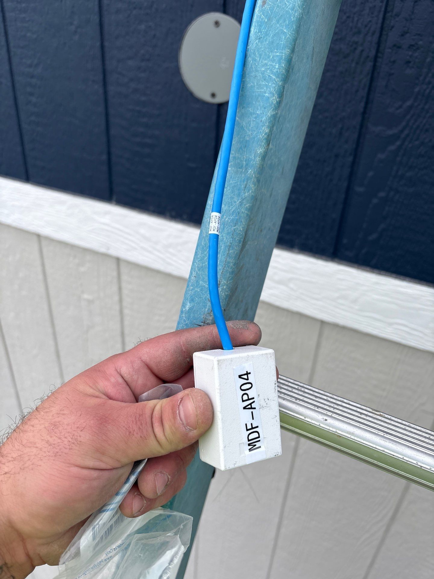 Structured Network Cabling Project in Temecula by Ring and Ping Inc.