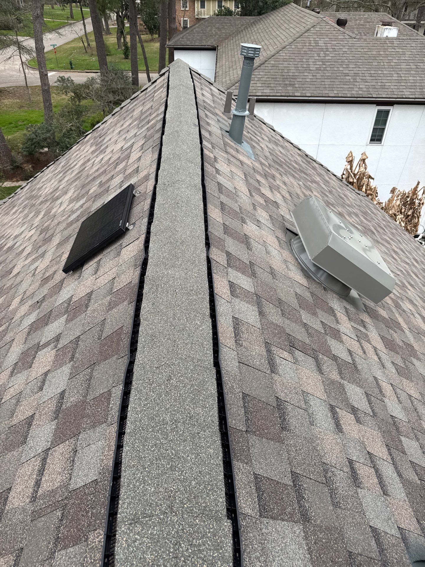 55 Square Titan Natural timber  by Sirius Roofing