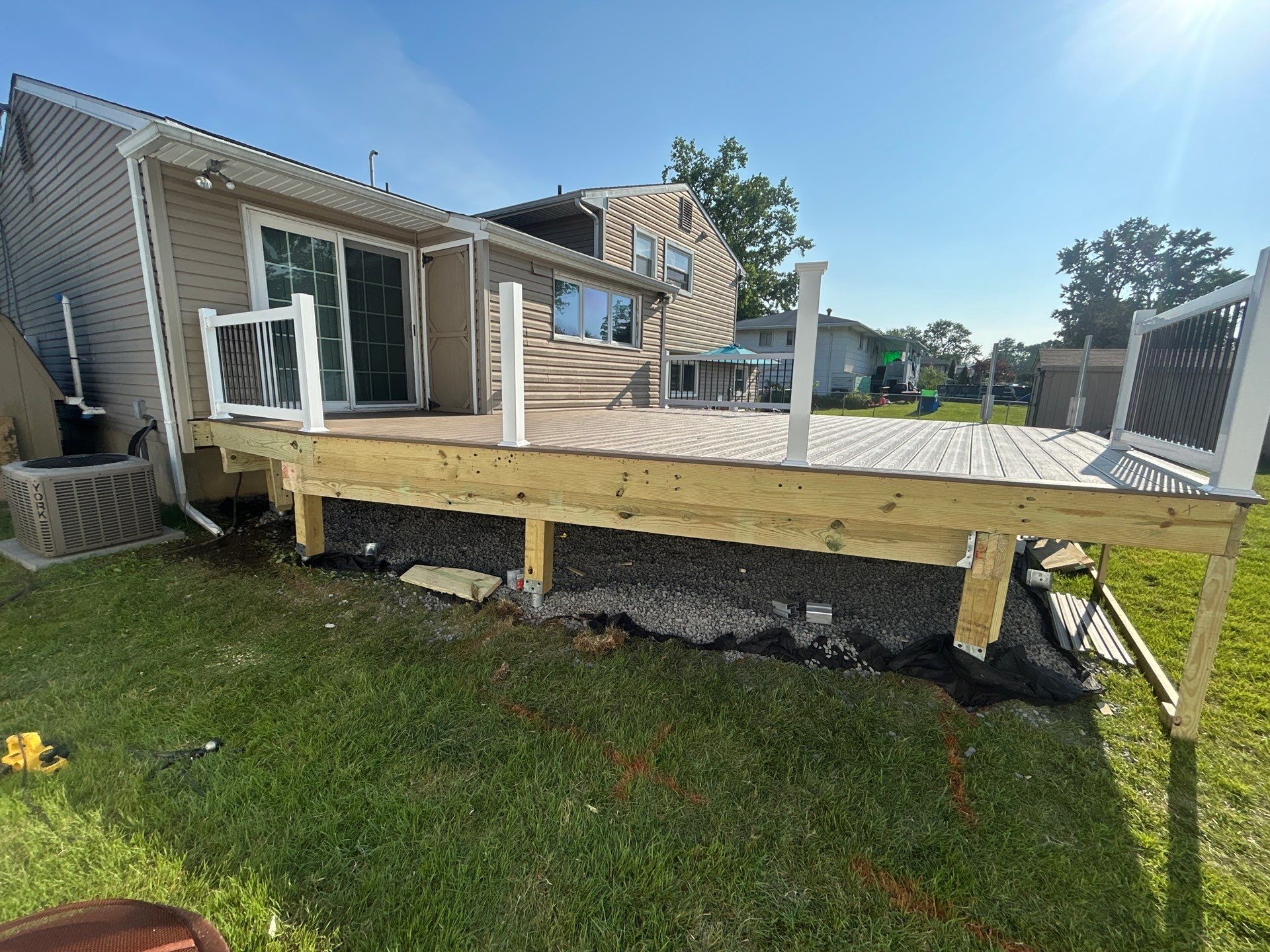 New Deck in Delran, New Jersey by deck guardian