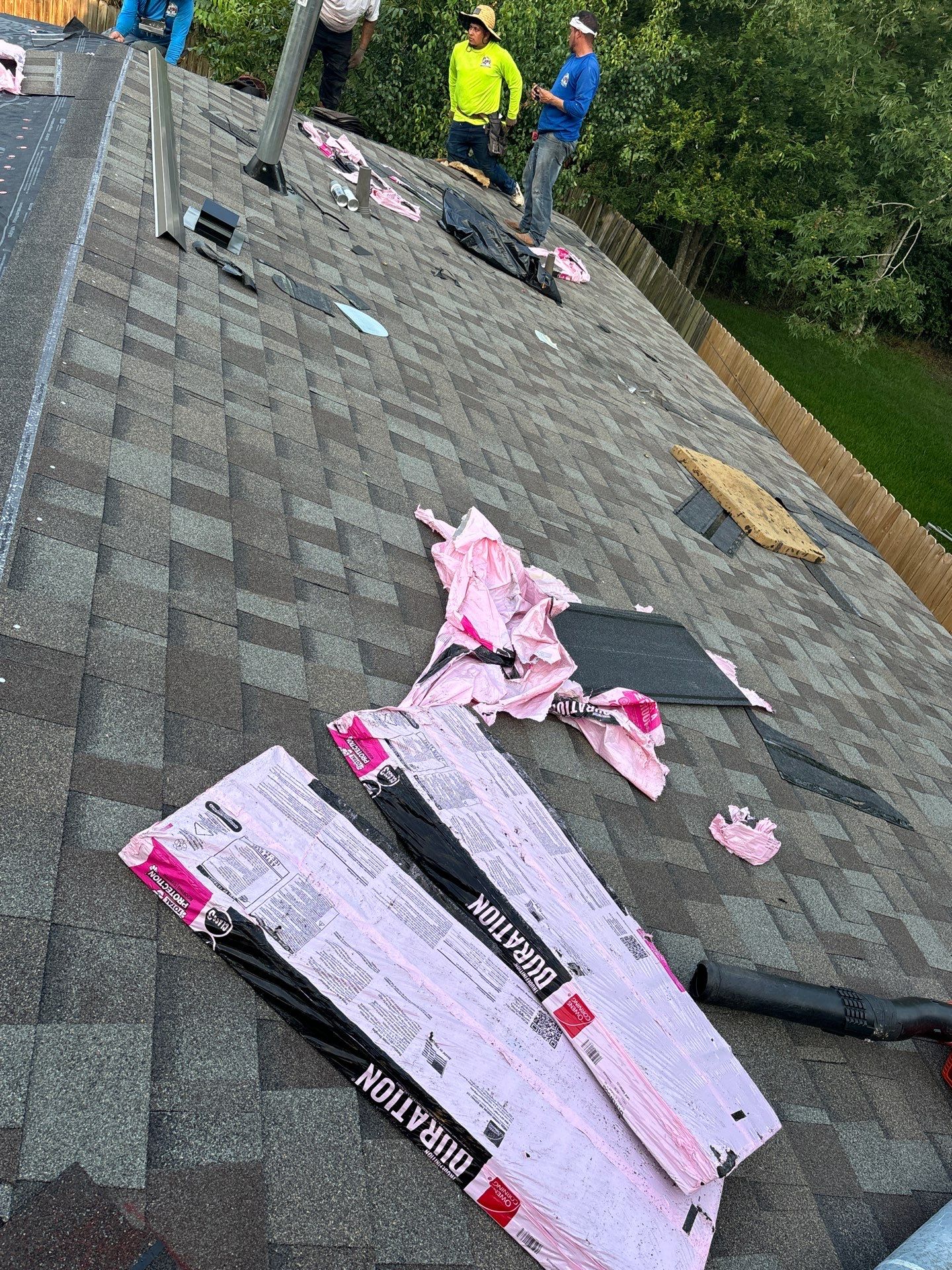 Residential Roofing Repair using Owen's Corning Duration (Lifetime) Shingles by Roof Repair Company