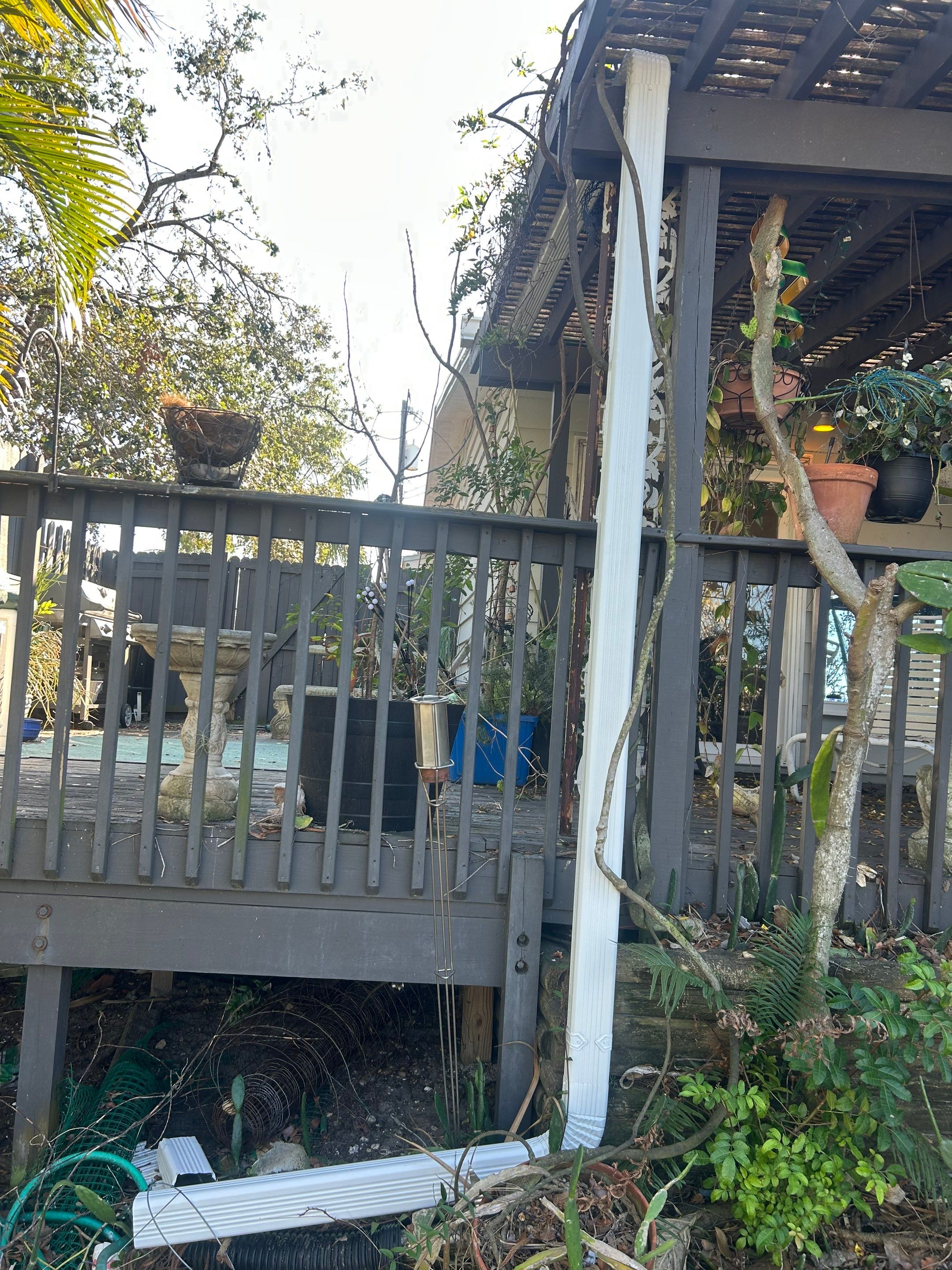 Fascia Installation and New Gutters and Downspouts in Sarasota FL by Gutter Professors