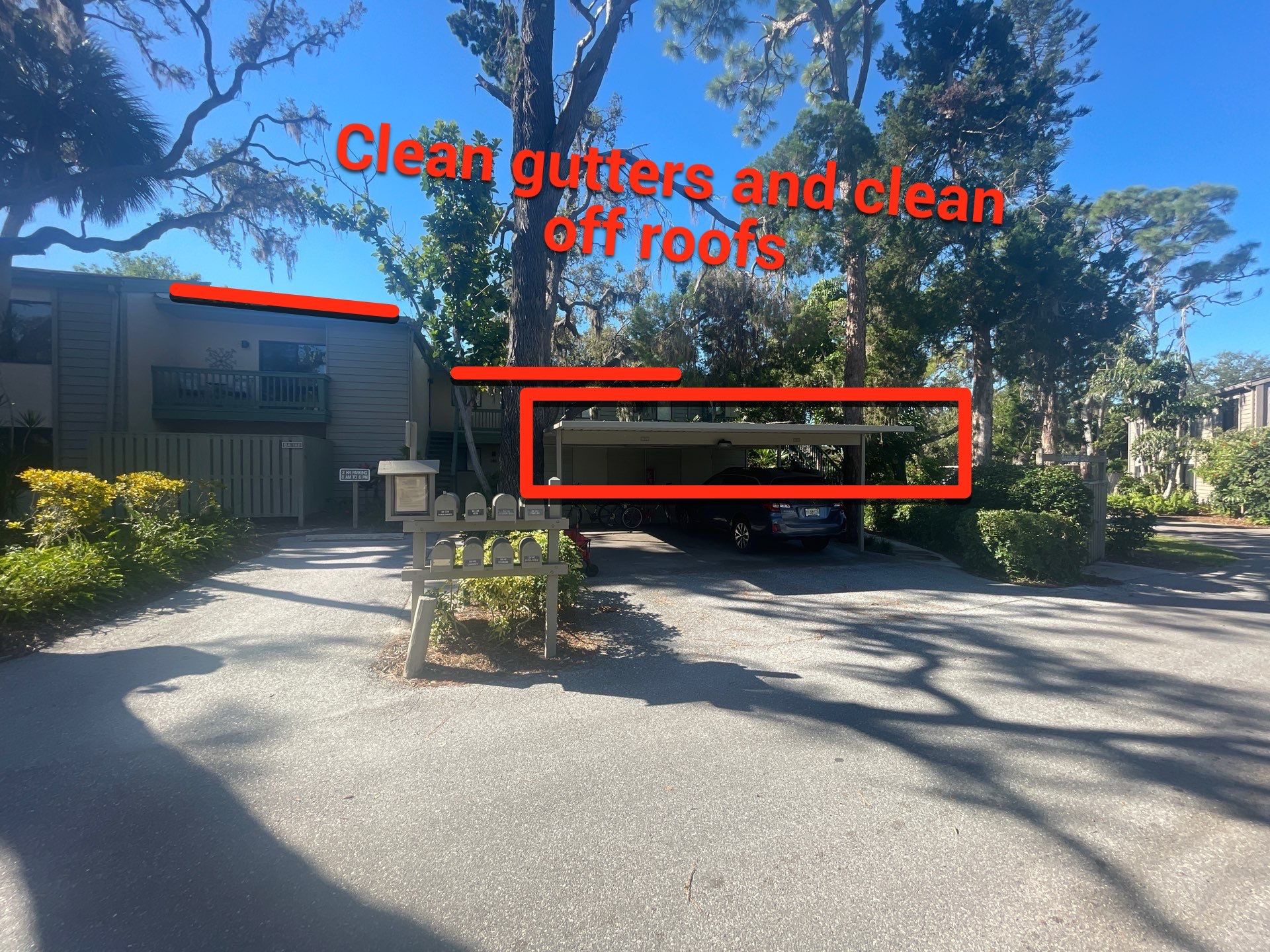 Clean Gutters and Roof in Sarasota FL by Gutter Professors