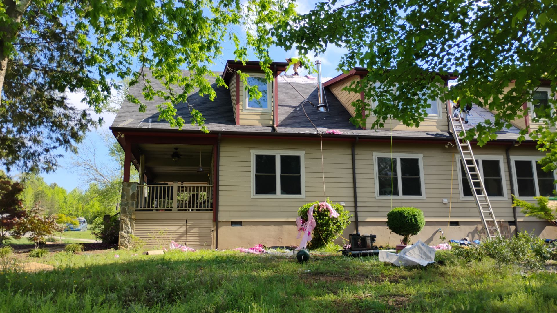 Tony's roof by BROCK BUILDERS 