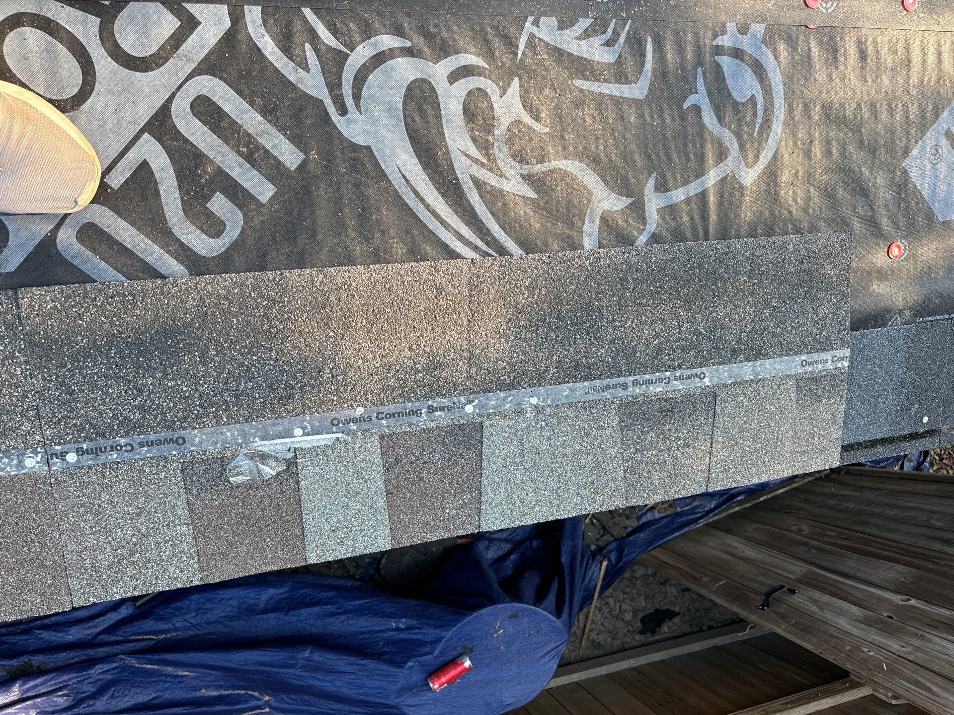 Residential Roofing Repair using Owen's Corning Duration (Lifetime) Shingles by Roof Repair Services LLC