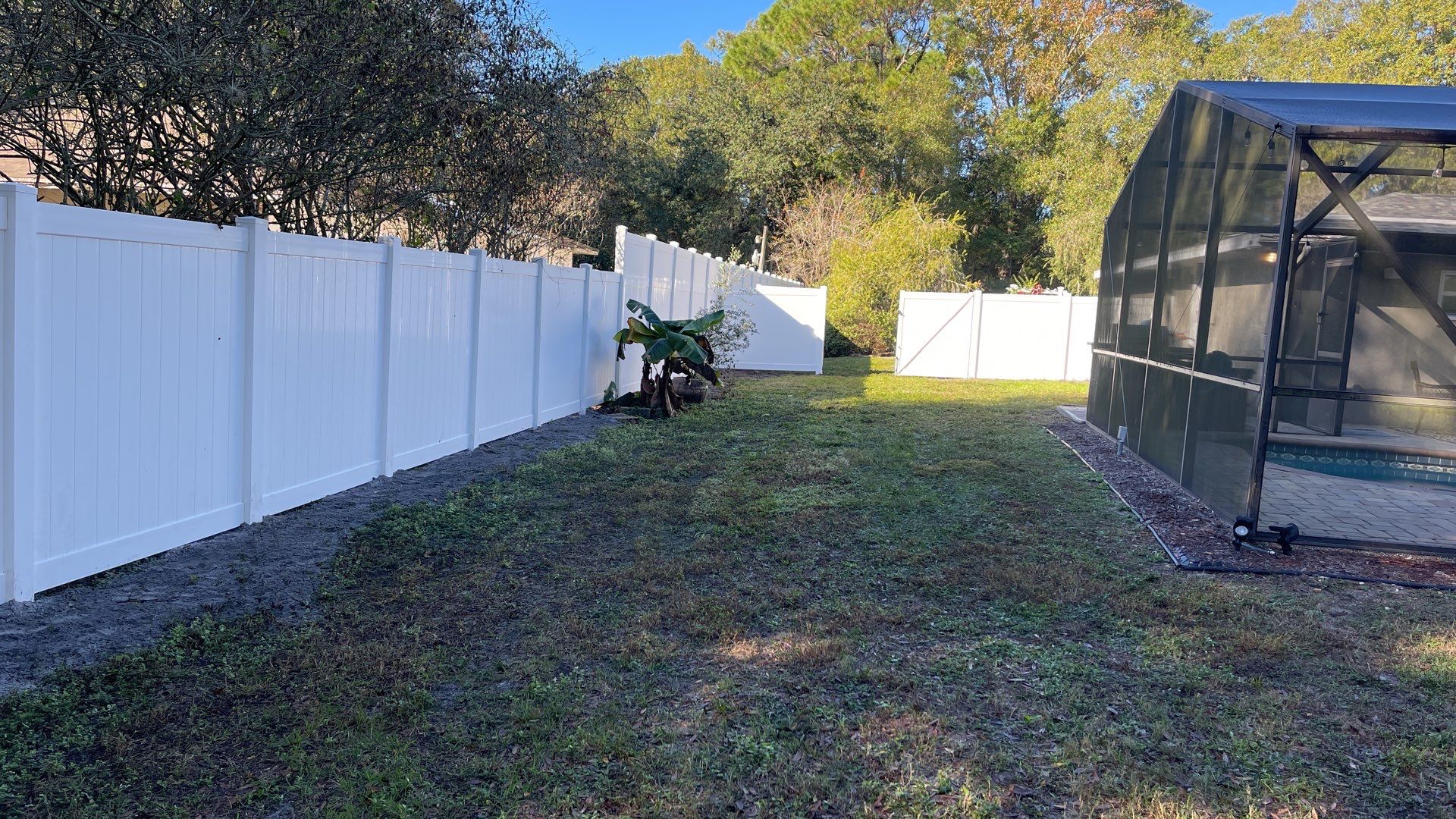 Palmetto, FL 6 ft. Tall White Vinyl Privacy Fence  by Asap fence and gates, LLC