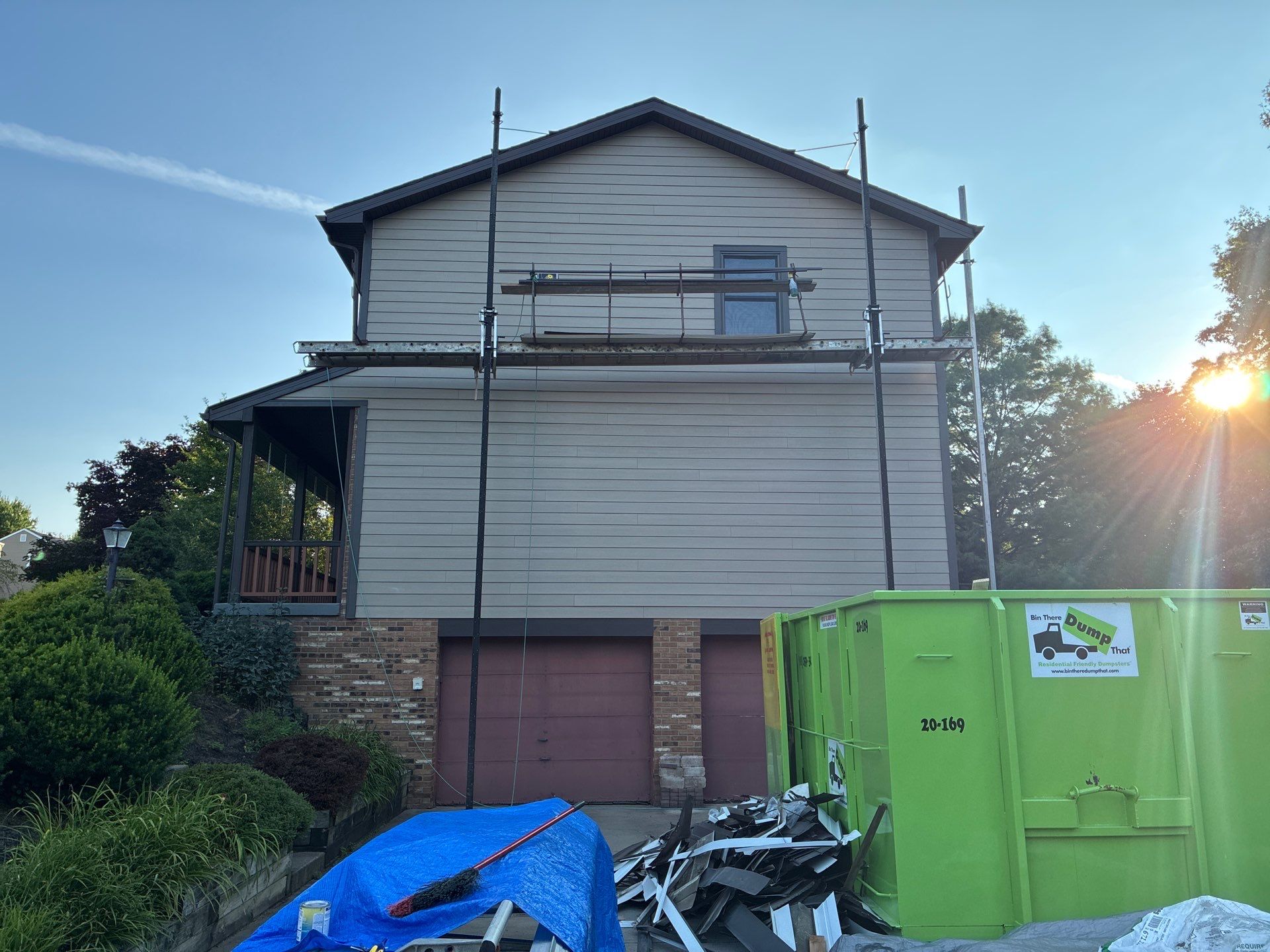 Full House James Hardie Lap Siding and Trim Renovation With Modern Dark Trim In Wexford / Mars PA by Ideal Siding Pittsburgh