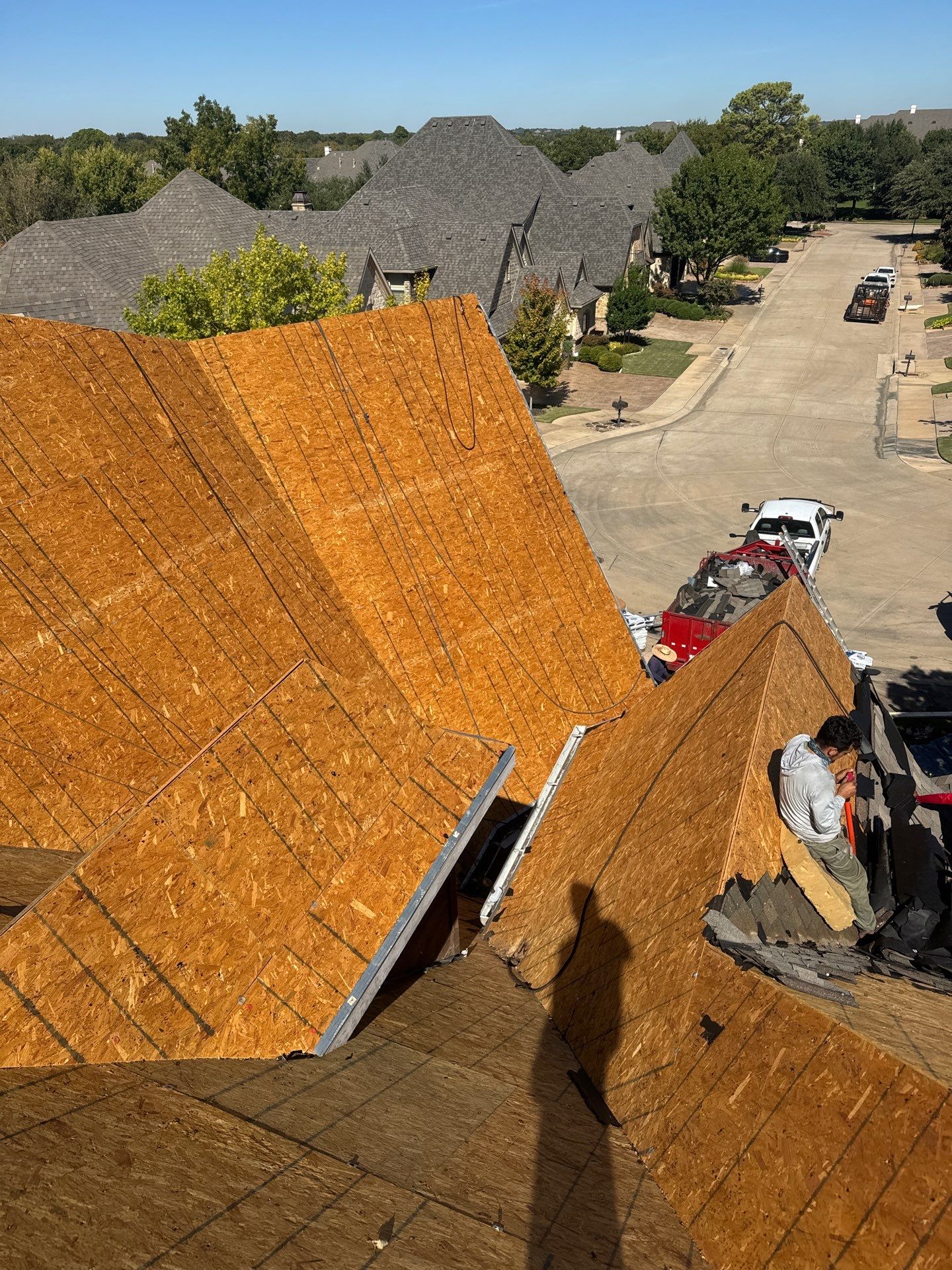Project in Colleyville by Lonestar Roofing and Restoration LLC.