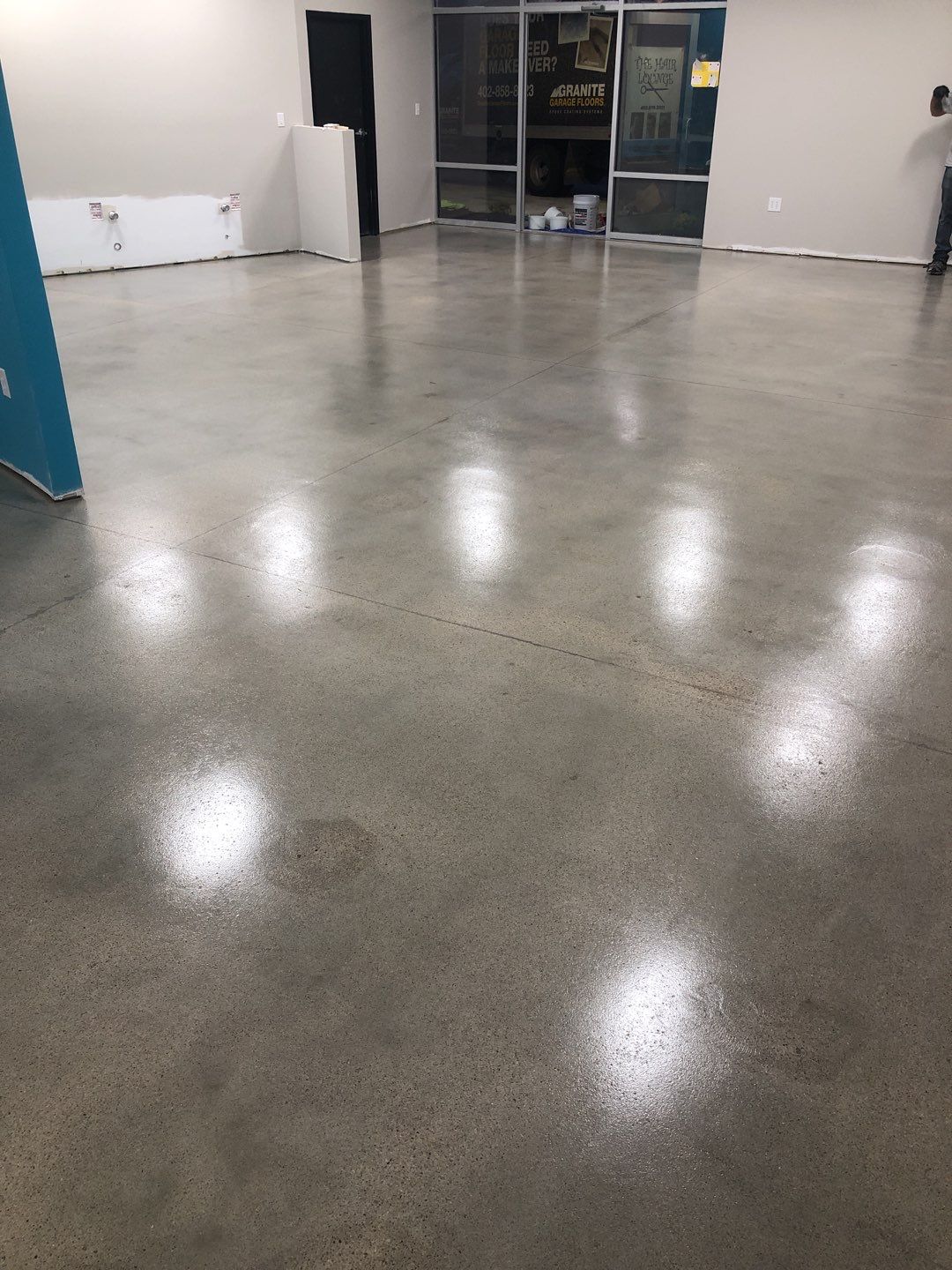 Clear Coating by Granite Garage Floors