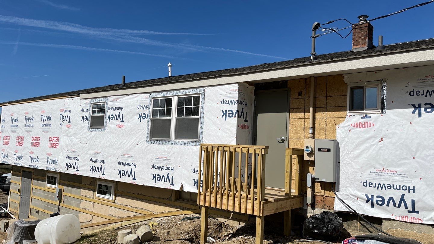 Exterior remodel  by Nitro Roofing and Construction