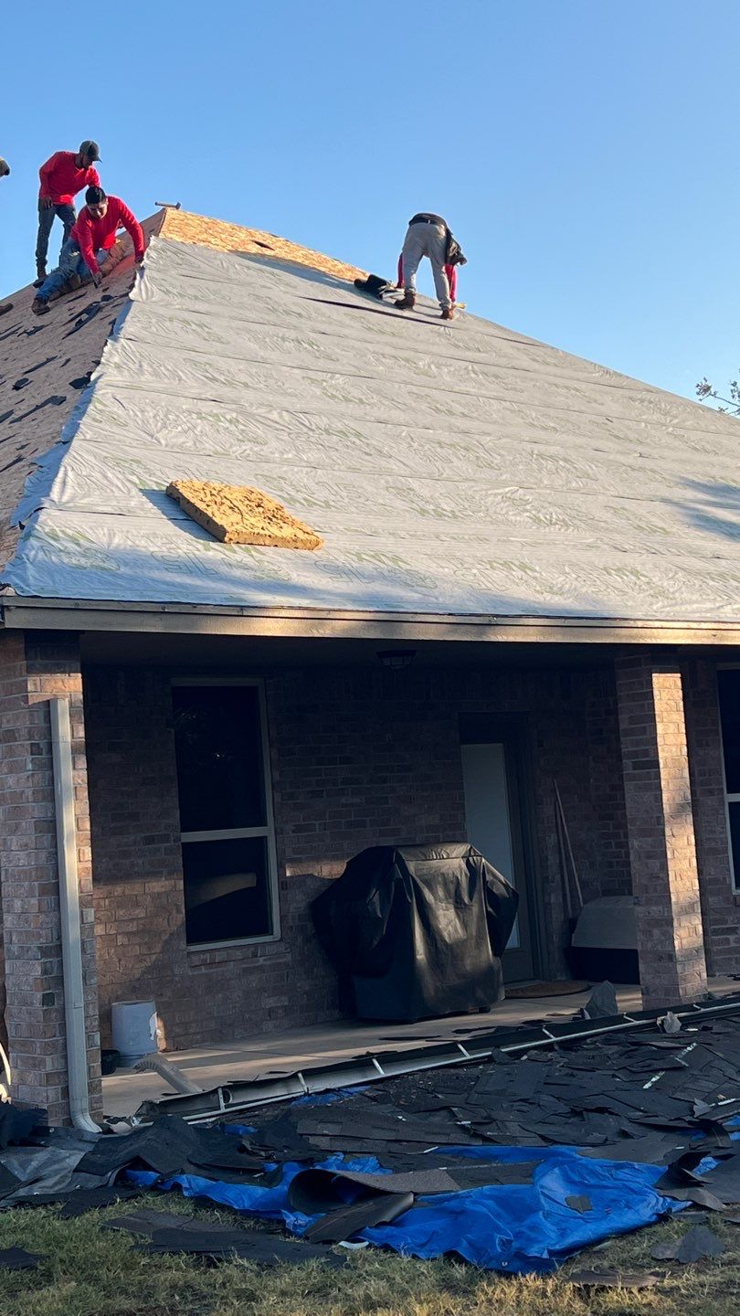 Residential Roofing Installation using GAF Natural Shadow  by A & H Roofing and Contracting