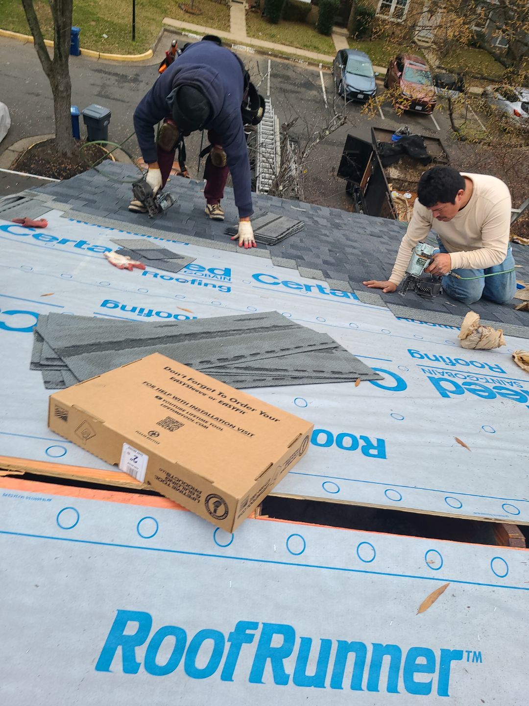 Falls Church: Residential Roof Replacement with CertainTeed Landmark Pro in Max Def Moire Black by RM Banning, Inc.