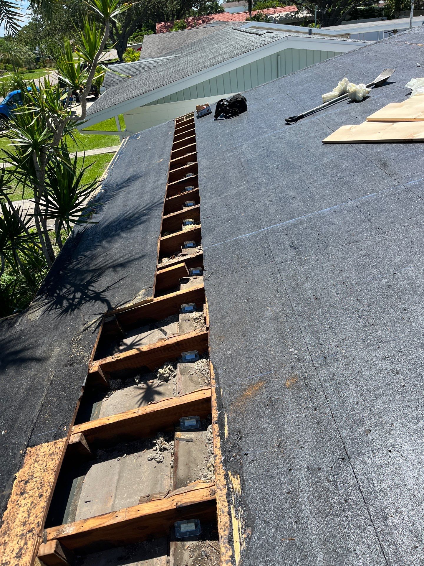 Project in St. Petersburg 33703 by Mitchell Roofing Company LLC 