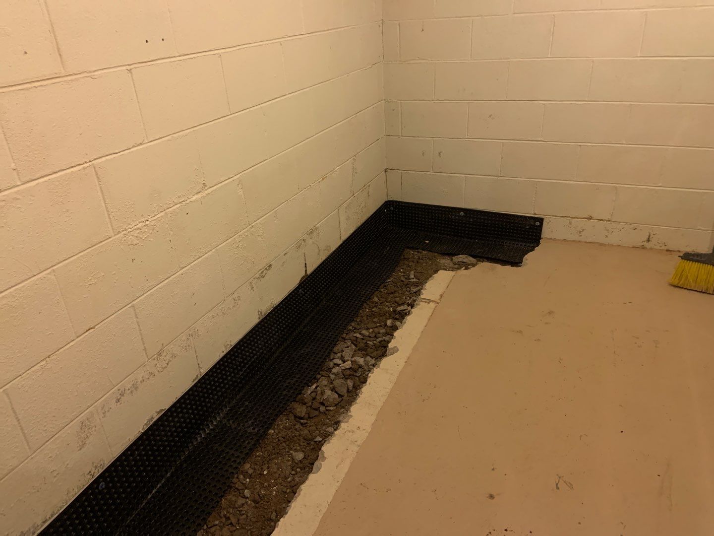 Completing Tom’s Waterproofing System by Waterproofing Northeast