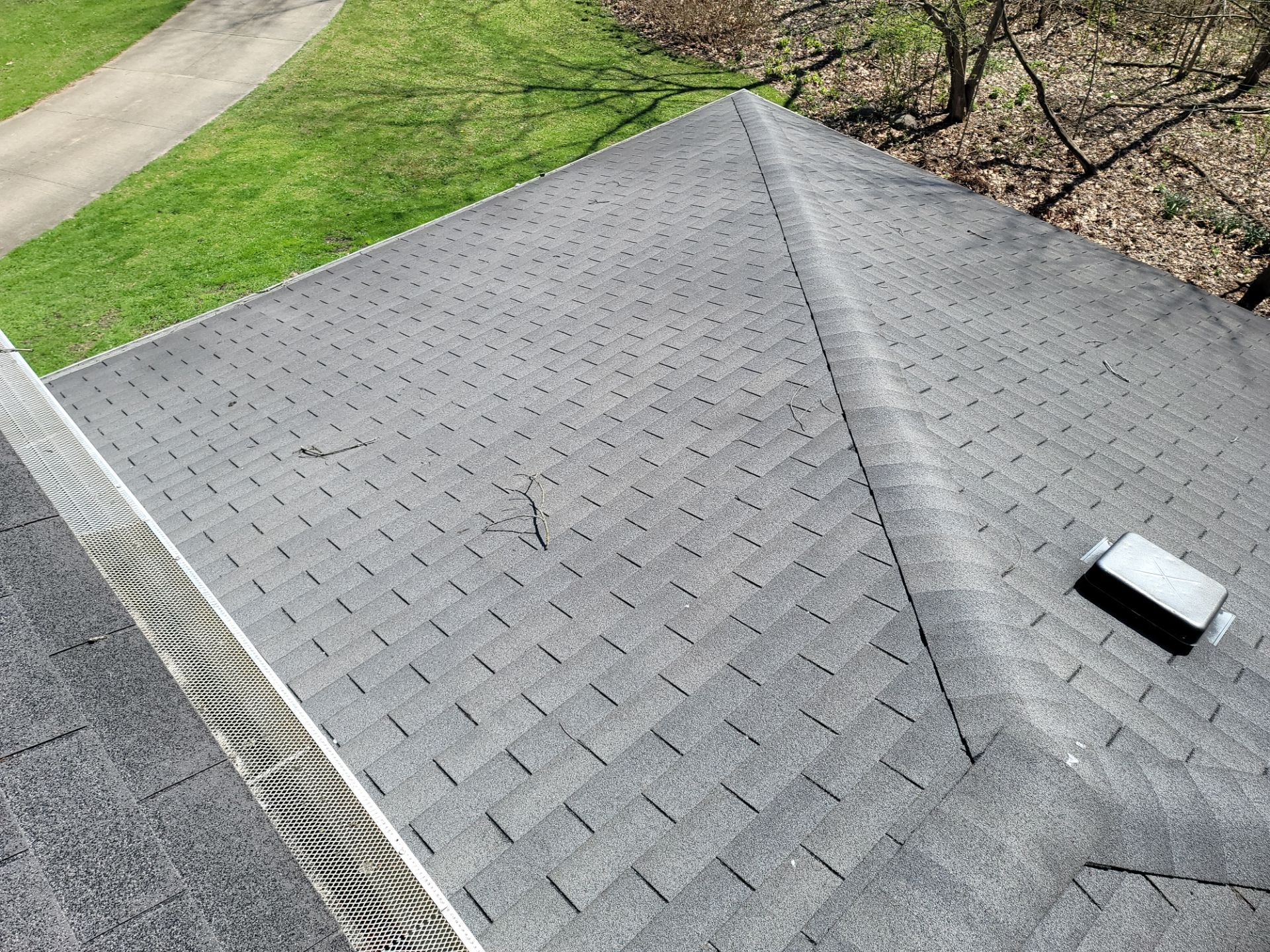 Bill R: Atlas Pinnacle, Color, Hearthstone, Drip Edge, Color, White by Eagle Eye Roofing