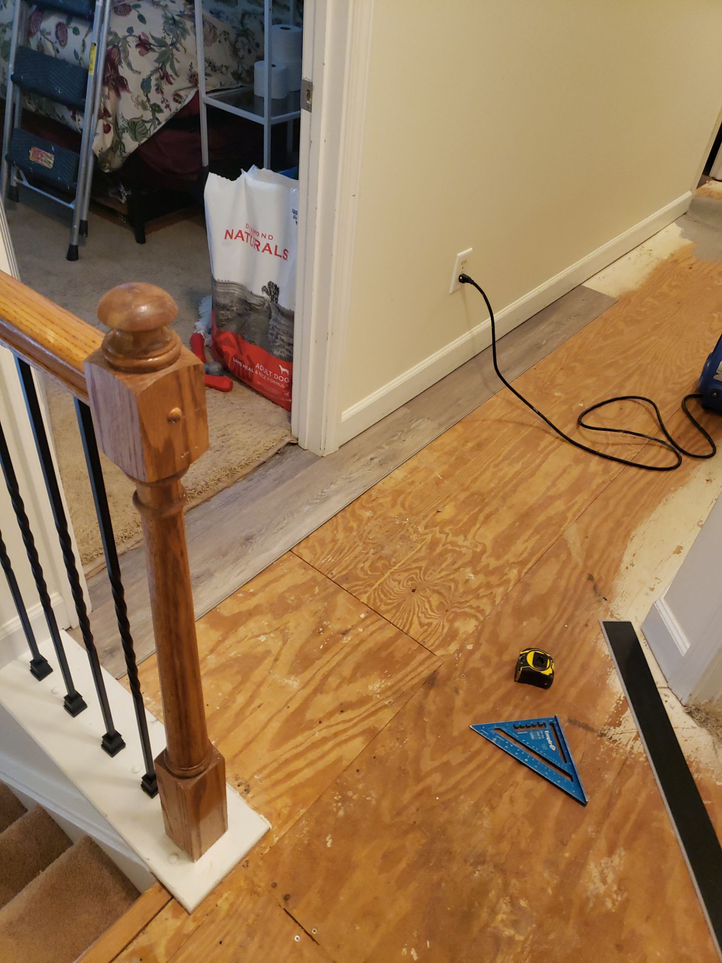 LVP Flooring Install! by A Step Above Handy LLC