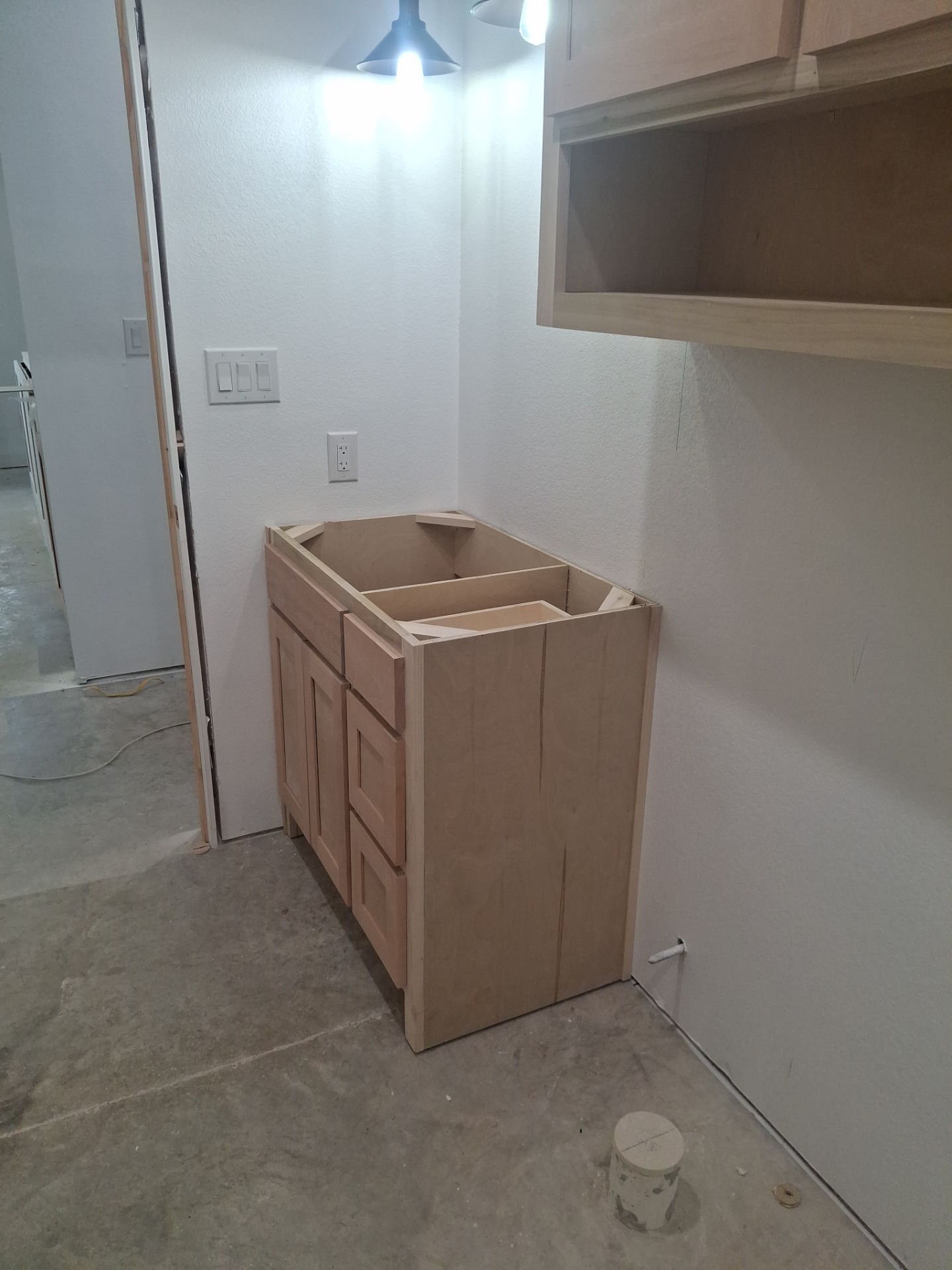 Sage Green Cabinet Transformation in Brownsboro, TX! by Quality Coats Painting