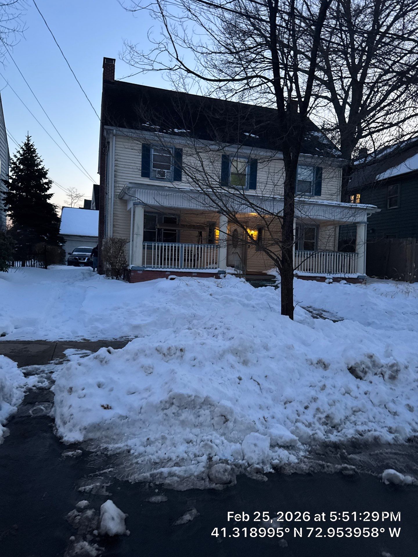 Residential Snow Plowing and Removal in New Haven by Diamond Image LLC