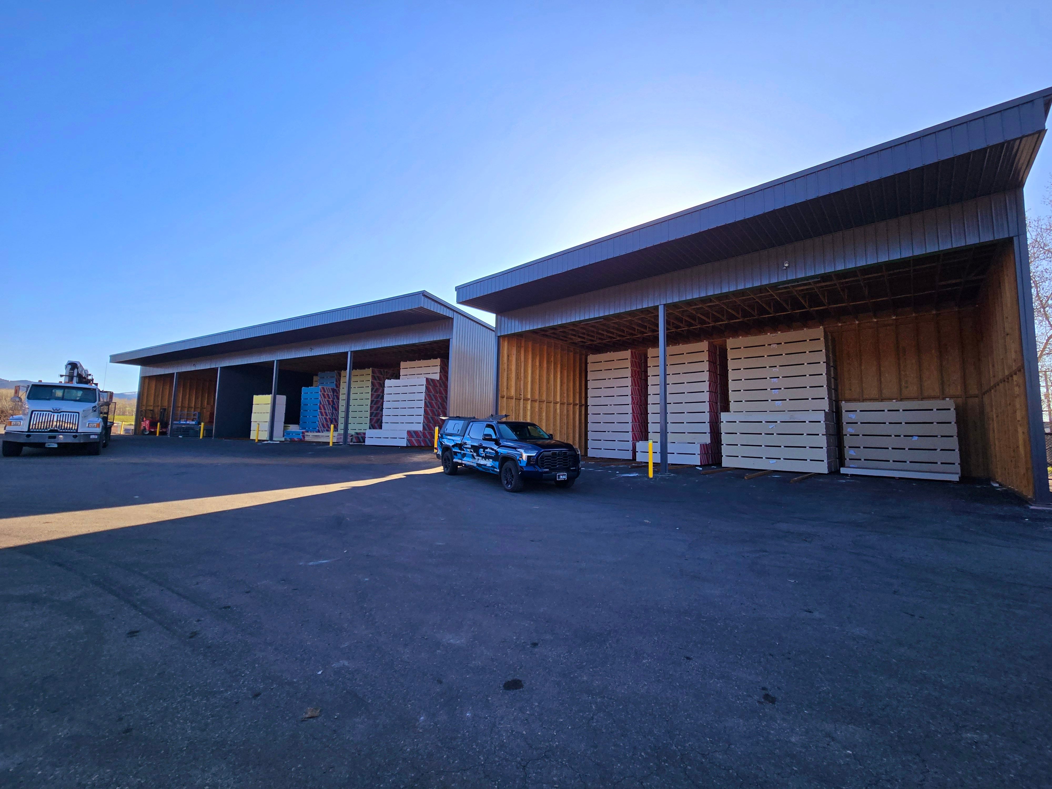 Foundation Building Material Slips by Blue Room Construction LLC