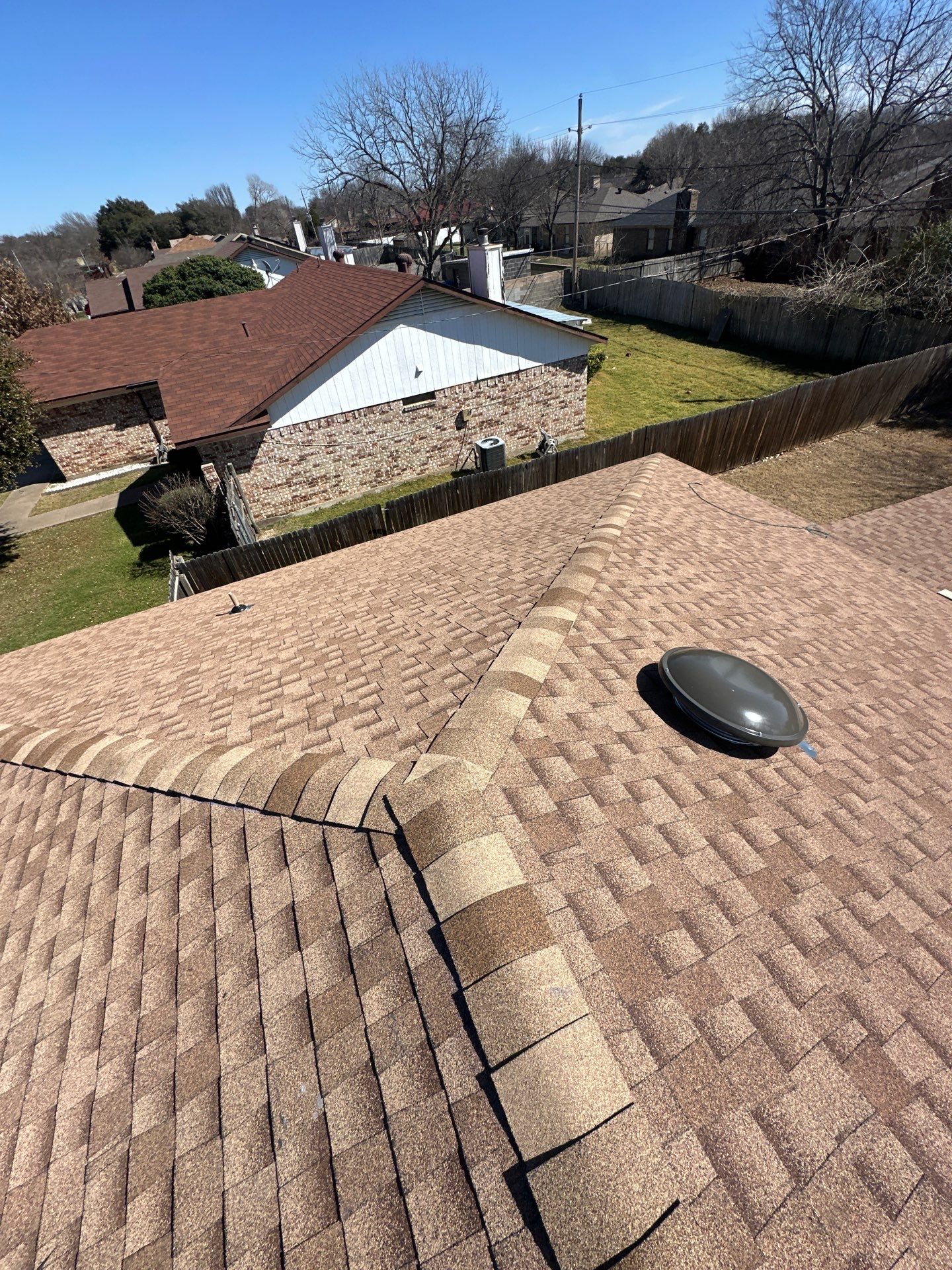 Project in Fort Worth  by Zeus Exteriors