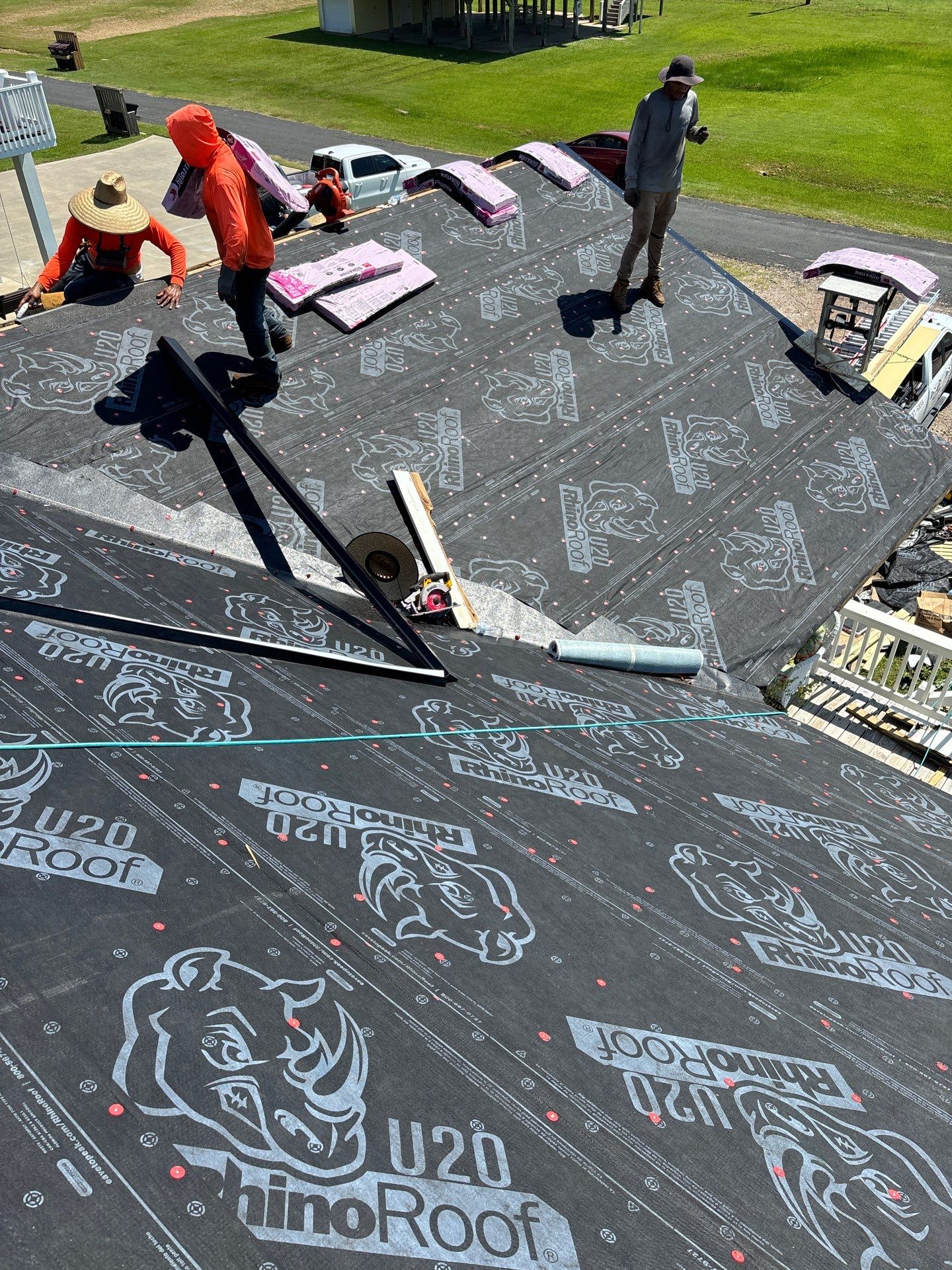 Residential Roofing Repair using Owen's Corning Duration (Lifetime) Shingles by Roof Repair Services LLC