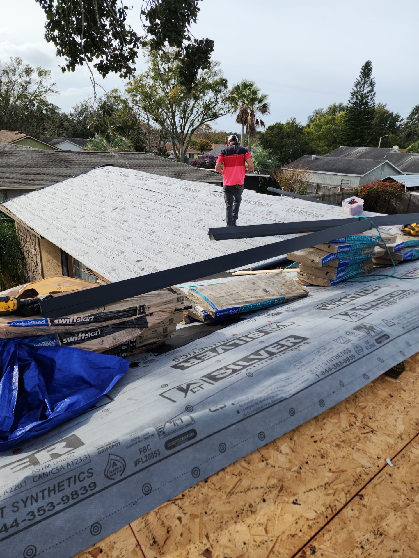 Project in Winter Park by Fortified Roofing Solutions Corp.