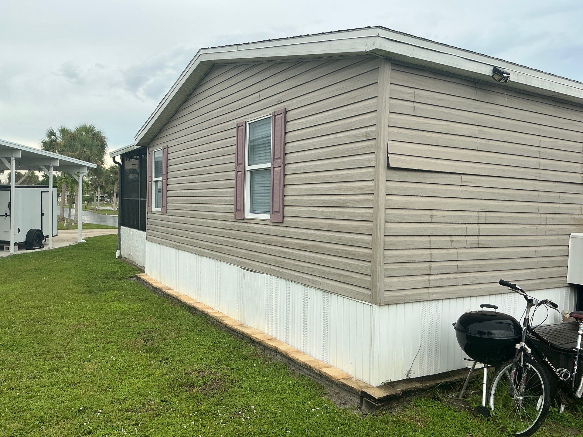 Custom 7-Inch Aluminum Gutters in Fort Myers FL by Gutter Professors