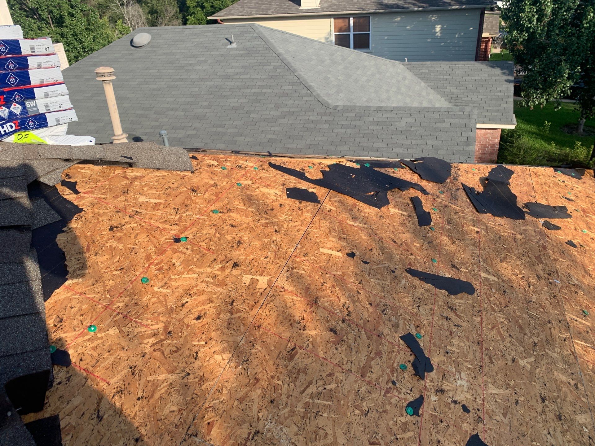 GAF Timberline HDZ Roofing Replacement and Fascia Restoration in Round Rock by Caliber Restoration LLC